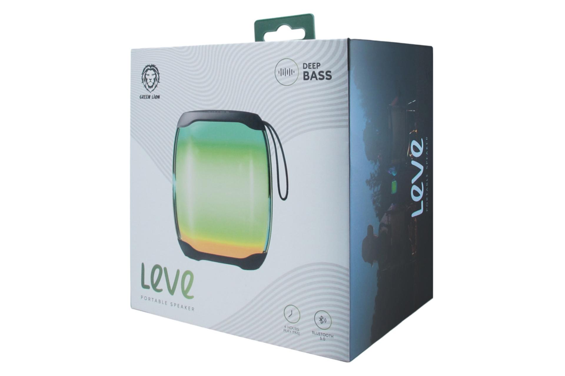 جعبه اسپیکر گرین لیون Green Lion leve