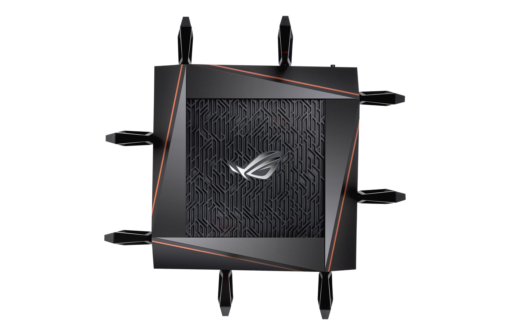 نمای بالای روتر ایسوس ASUS ROG Rapture GT-AX11000