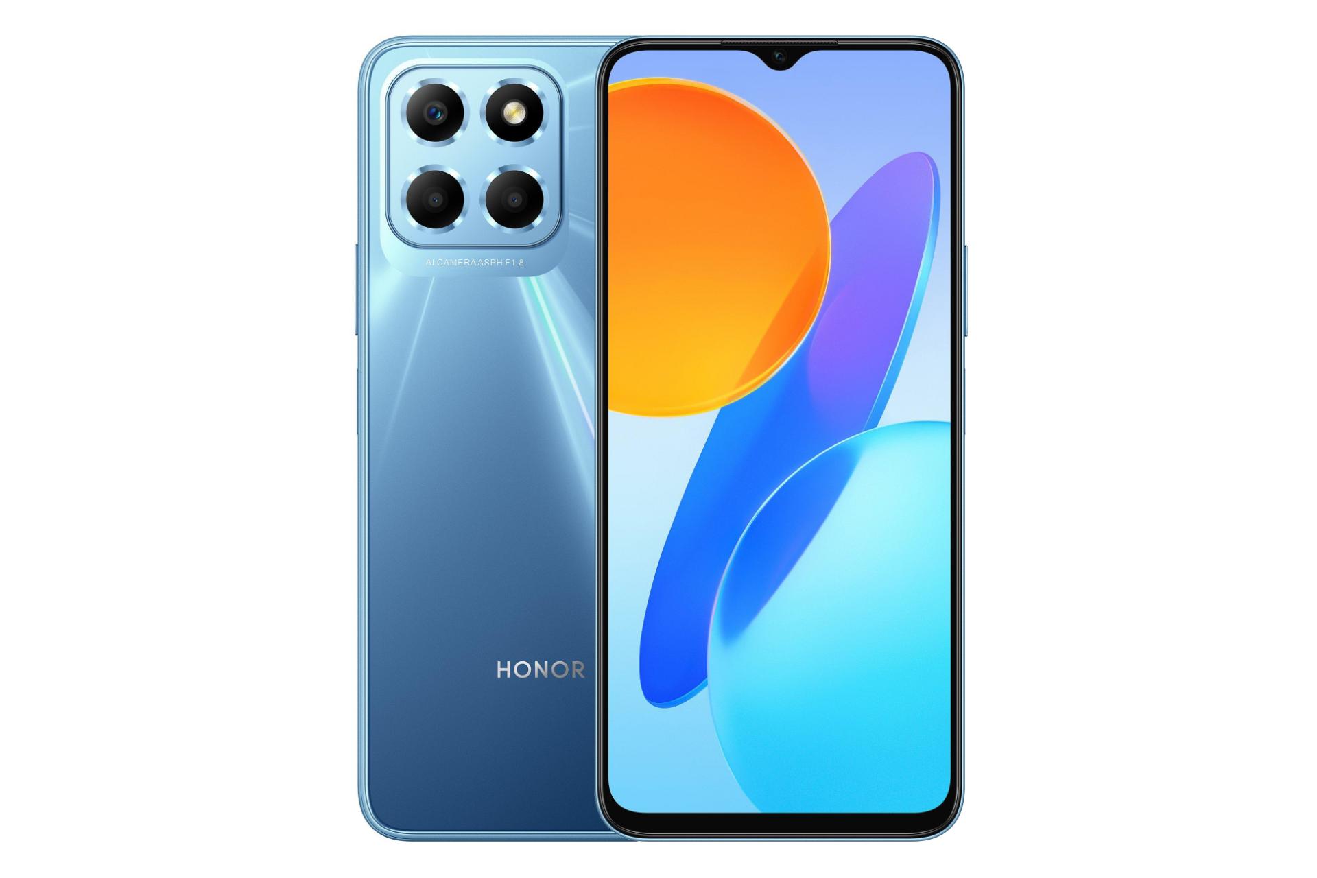 گوشی موبایل آنر HONOR X8 5G آبی