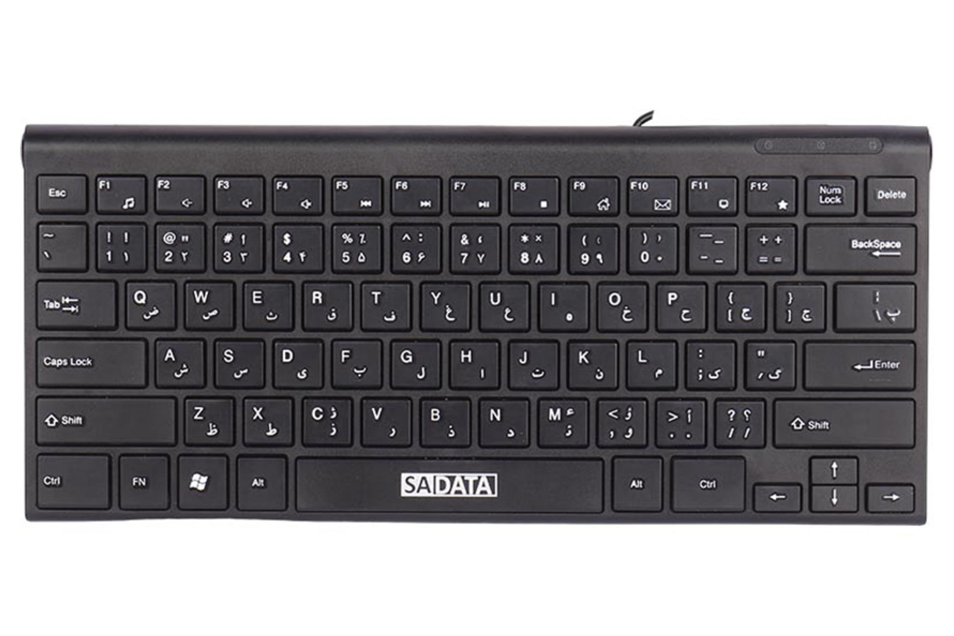 کیبورد سادیتا SADATA SK-202 نمای بالا