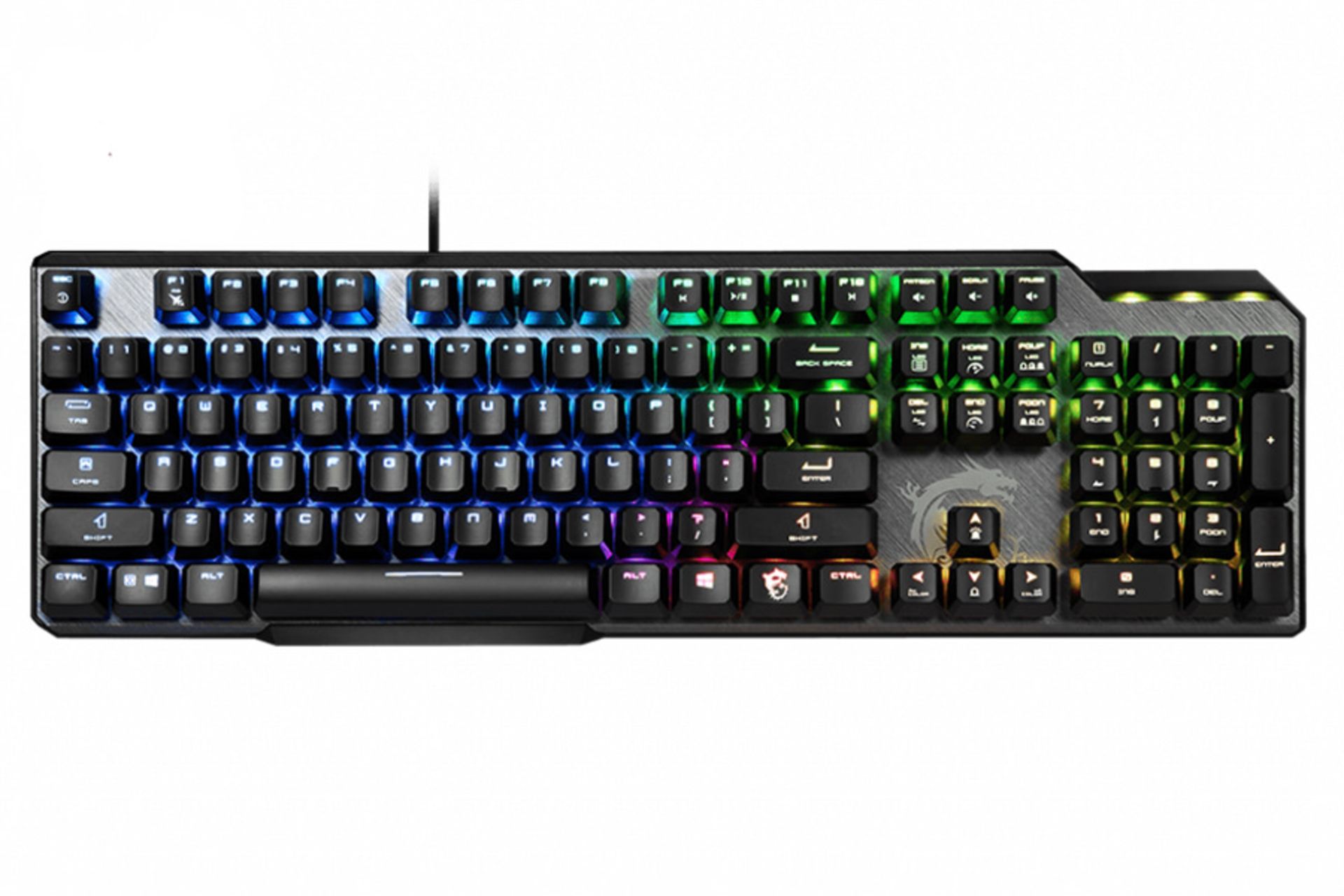 نمای روبرو کیبورد ام اس آی VIGOR GK50 ELITE KAILH BLUE