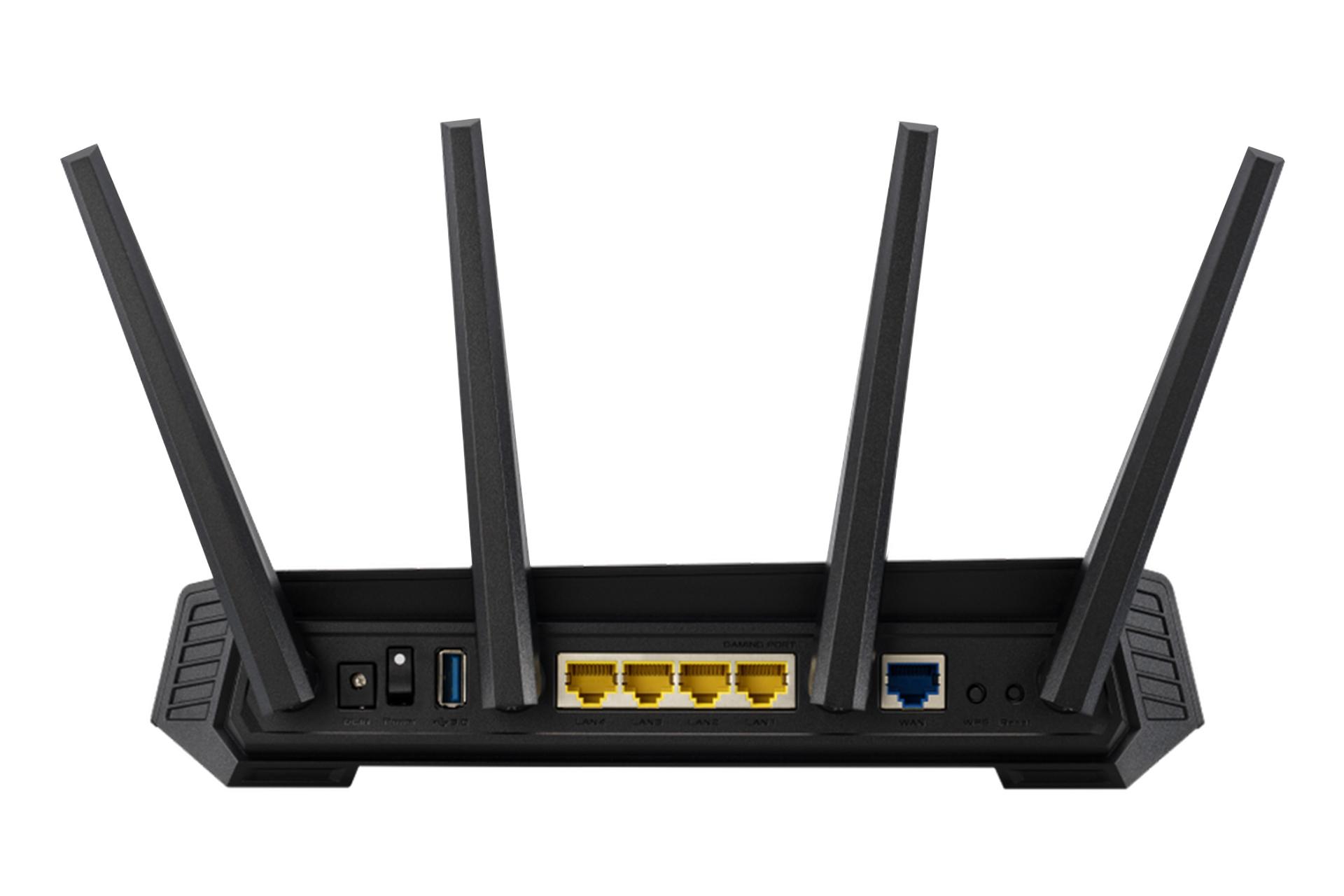 درگاه‌های روتر ایسوس ASUS ROG STRIX GS-AX5400