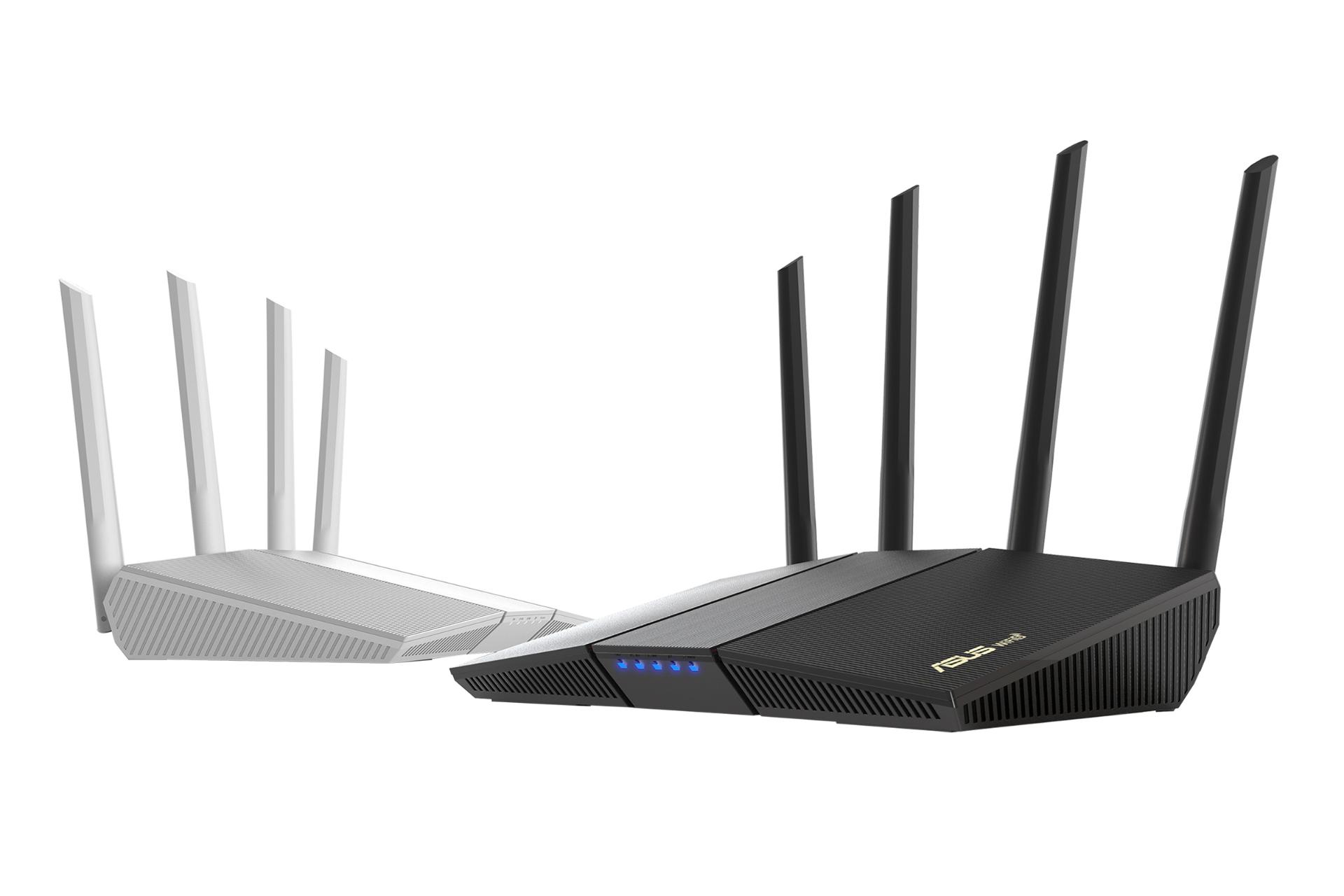 نمای کناری روتر ایسوس ASUS RT-AX55