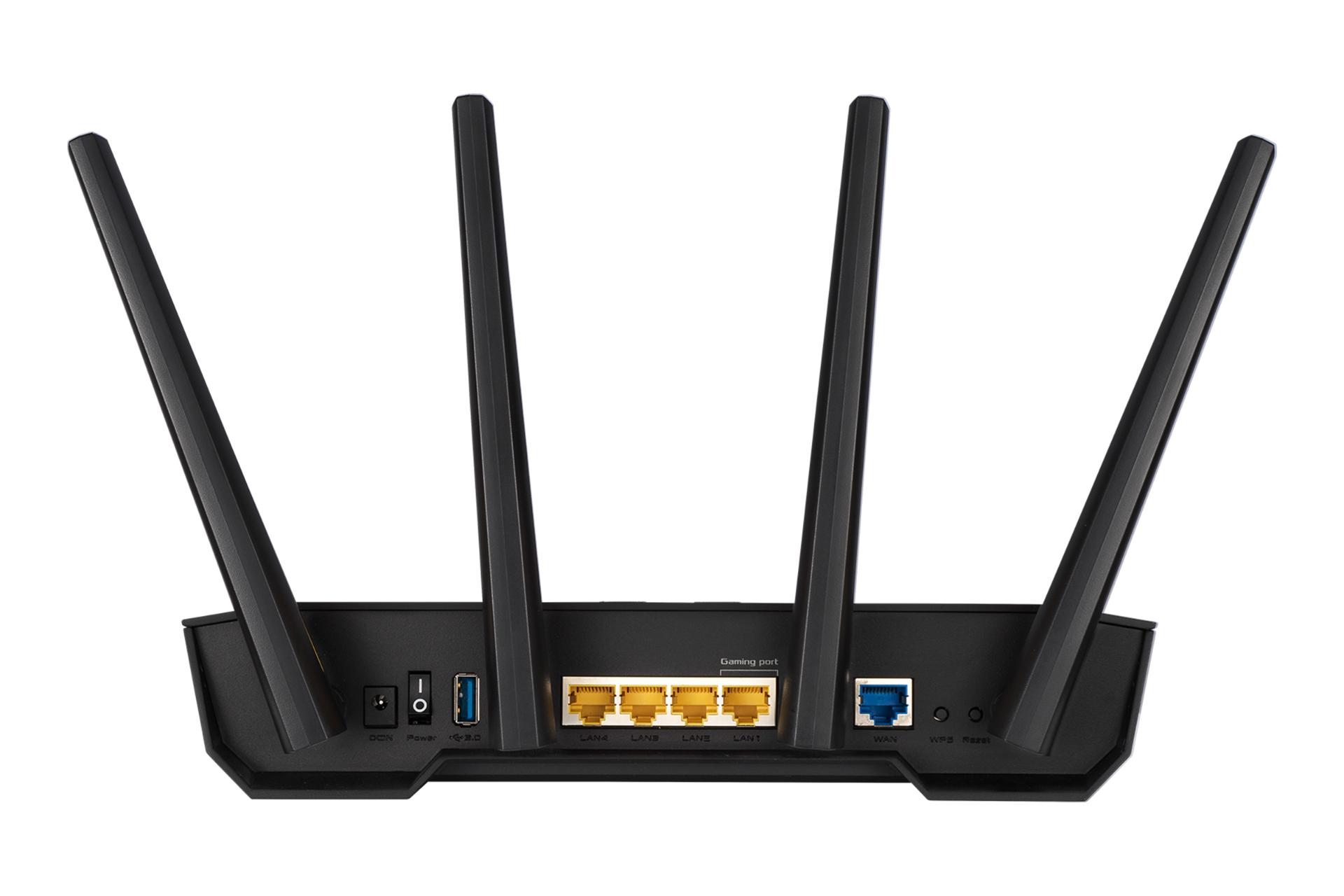 درگاه‌های روتر ایسوس ASUS TUF Gaming AX3000