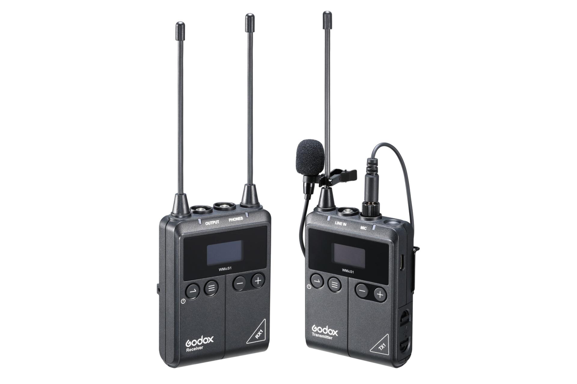 طراحی میکروفون گودوکس Godox WMicS1 KIT1