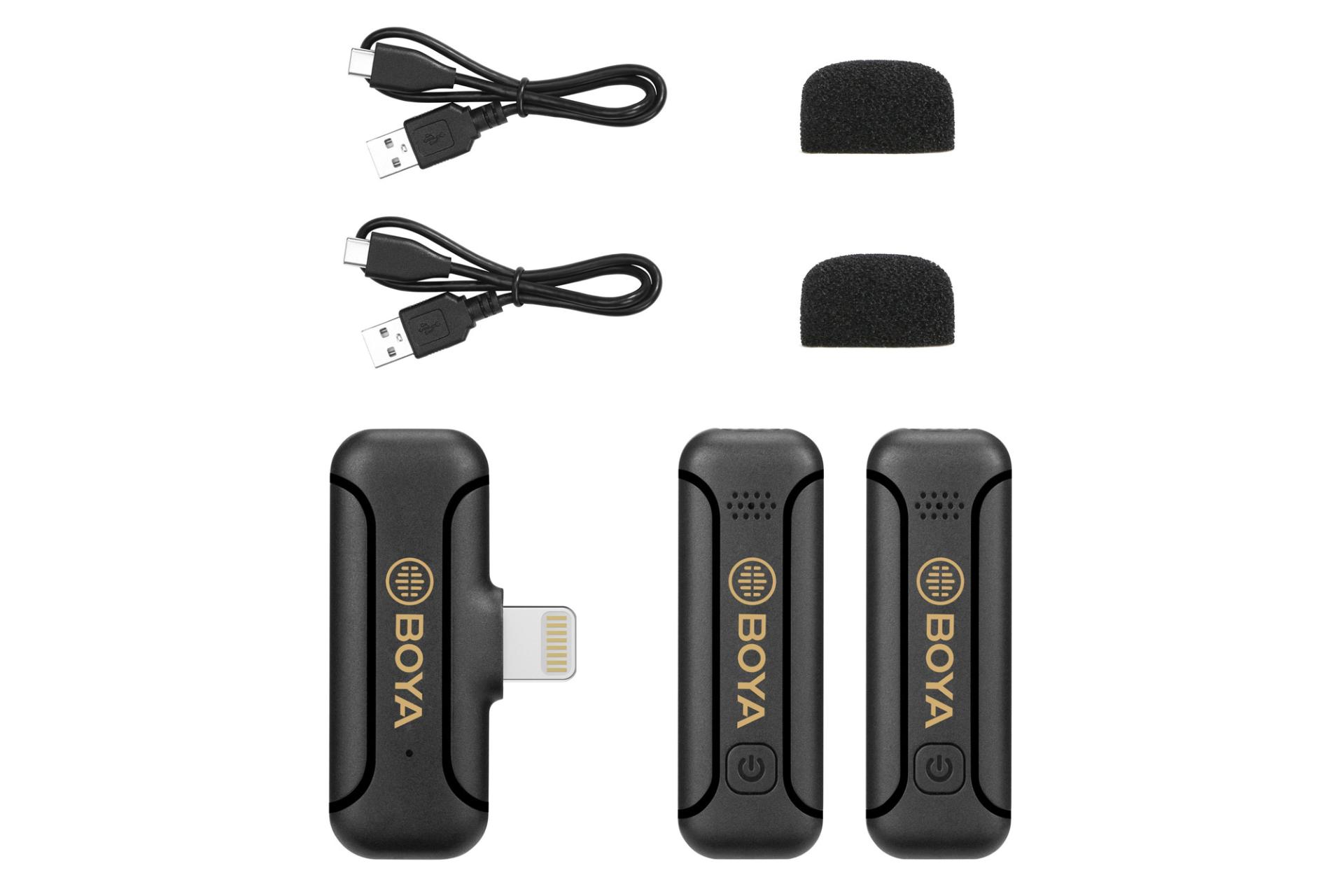 اقلام همراه میکروفون بویا BOYA BY-WM3T2-D2