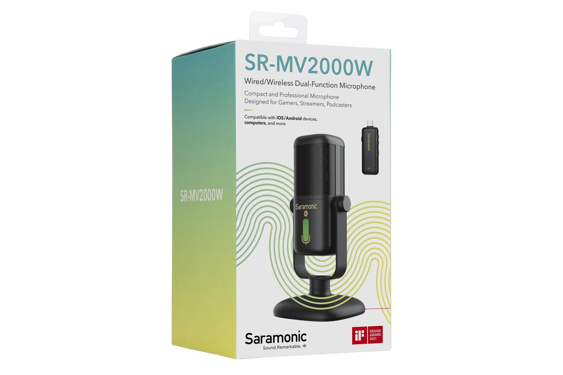 جعبه میکروفون سارامونیک Saramonic SR-MV2000W