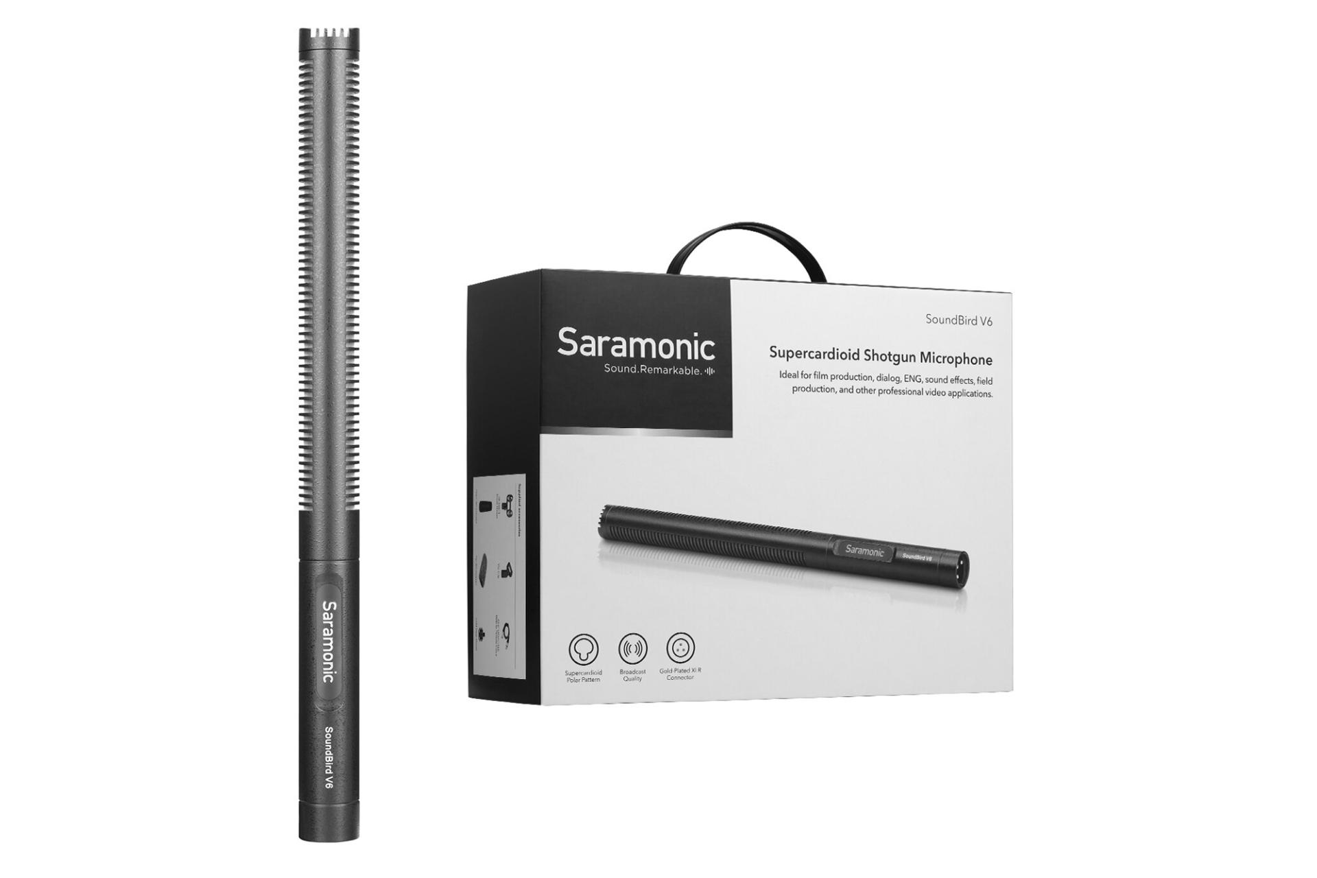 جعبه میکروفون سارامونیک Saramonic SoundBird V6