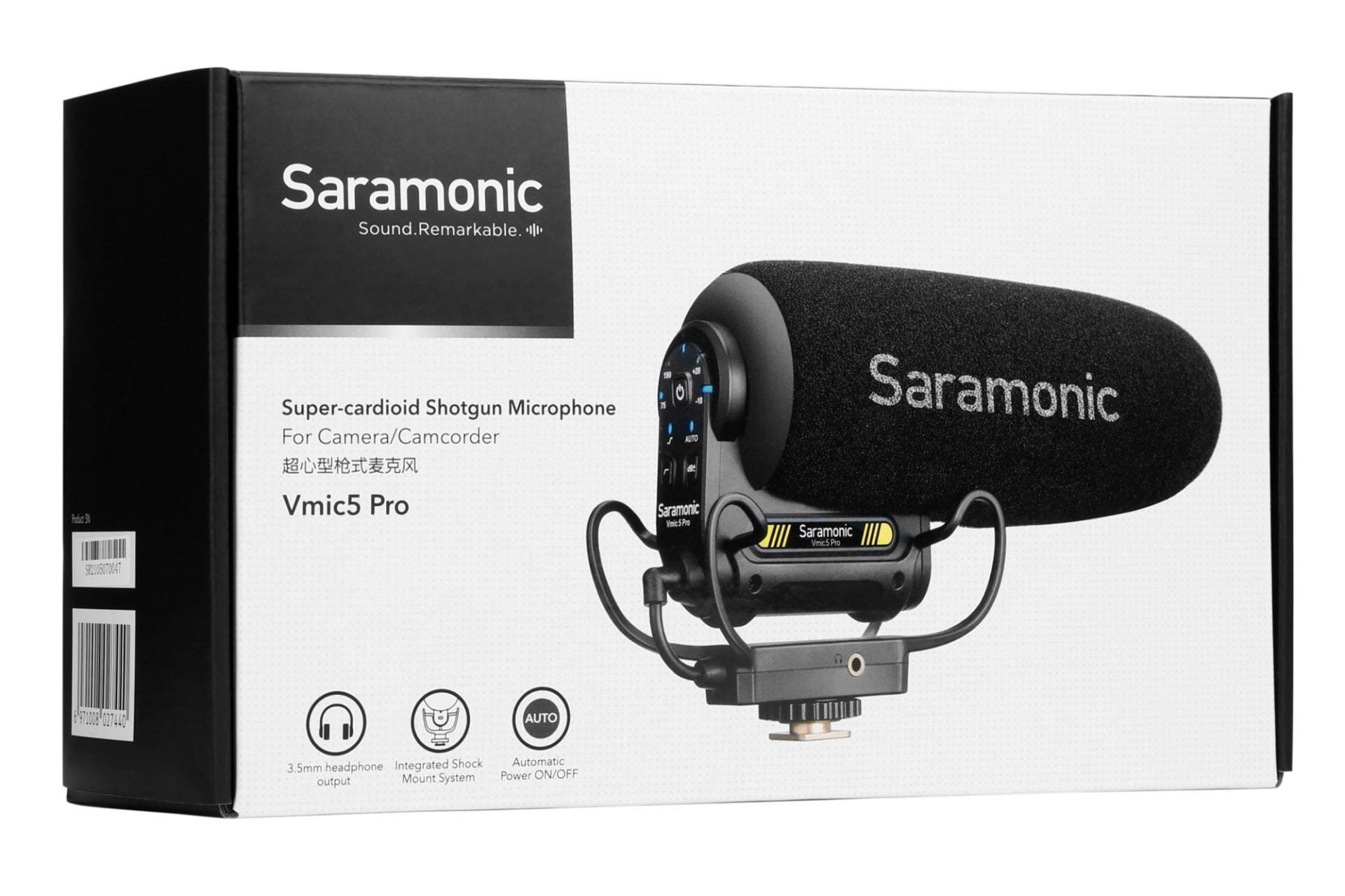 جعبه میکروفون سارامونیک Saramonic Vmic5 Pro