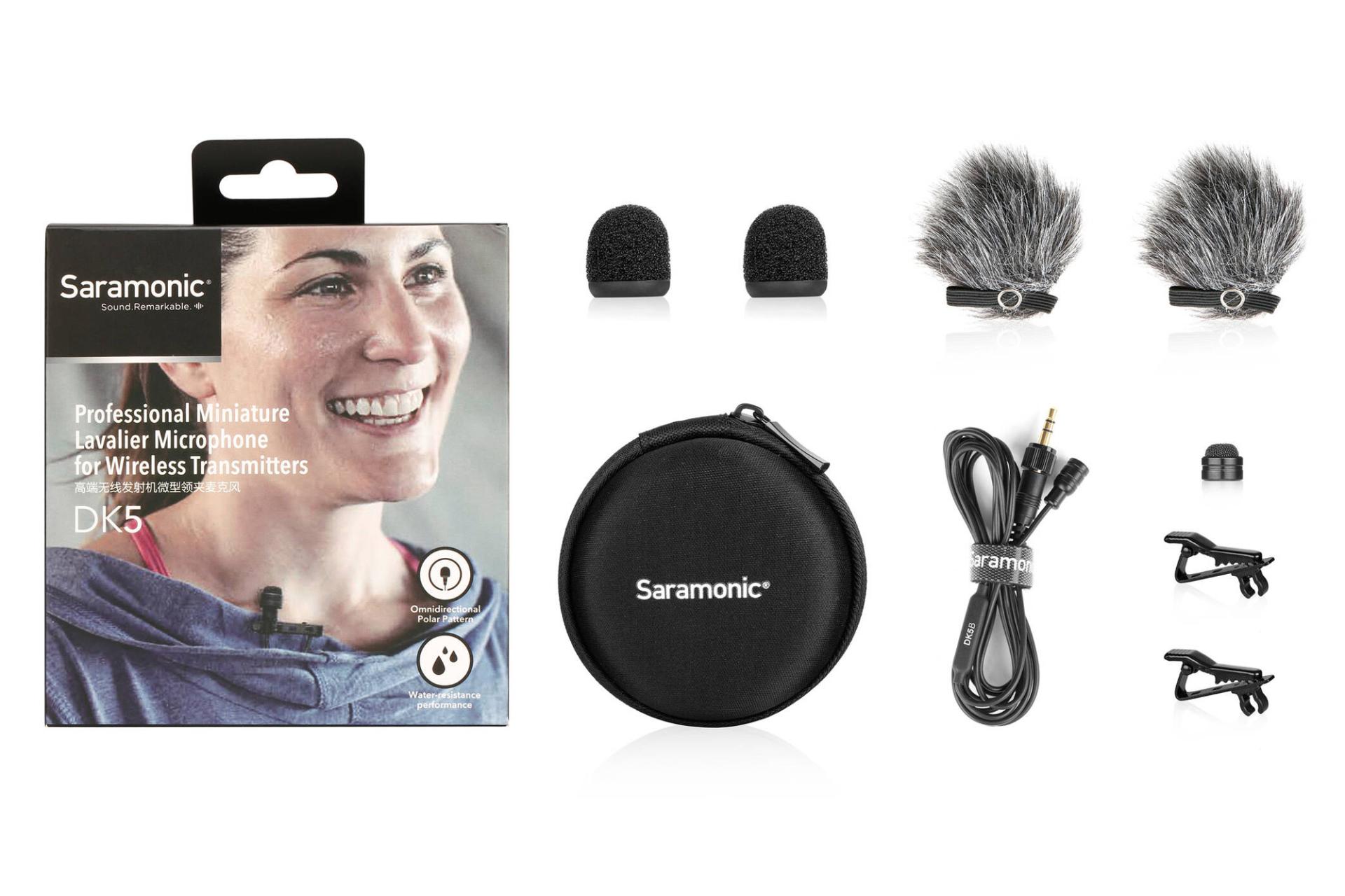 اقلام همراه میکروفون سارامونیک Saramonic DK5B