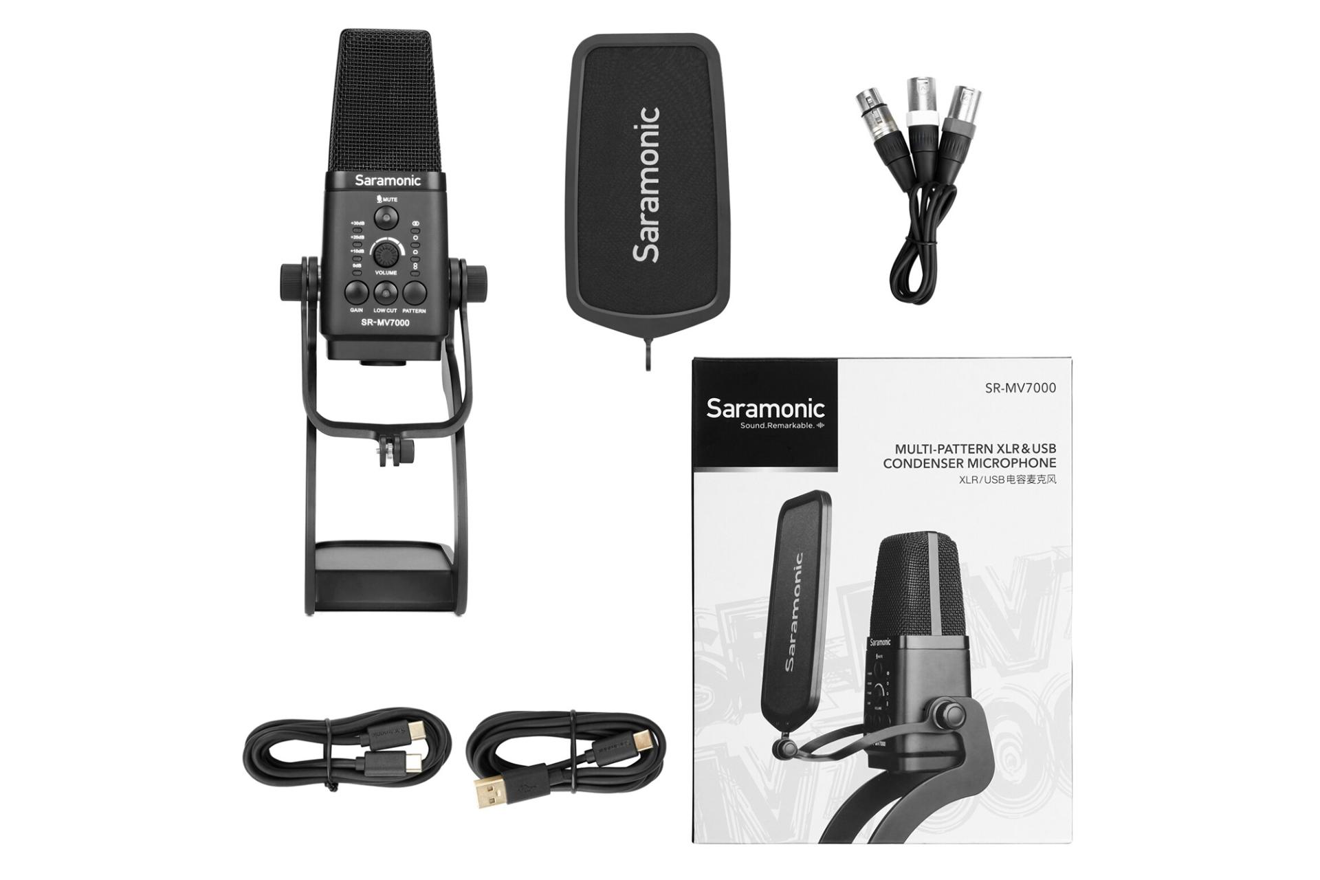 اقلام همراه میکروفون سارامونیک Saramonic SR-MV7000