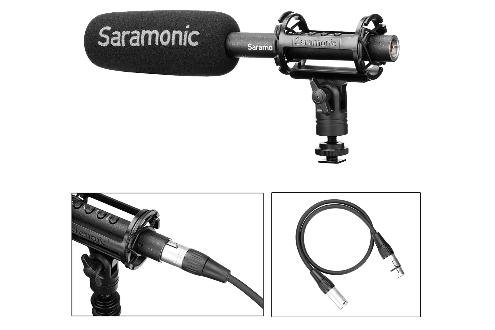 کانکتور میکروفون سارامونیک Saramonic SoundBird T3