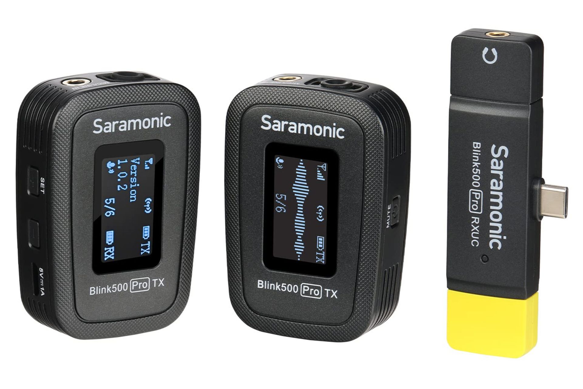 ابعاد میکروفون سارامونیک Saramonic Blink500 Pro B6