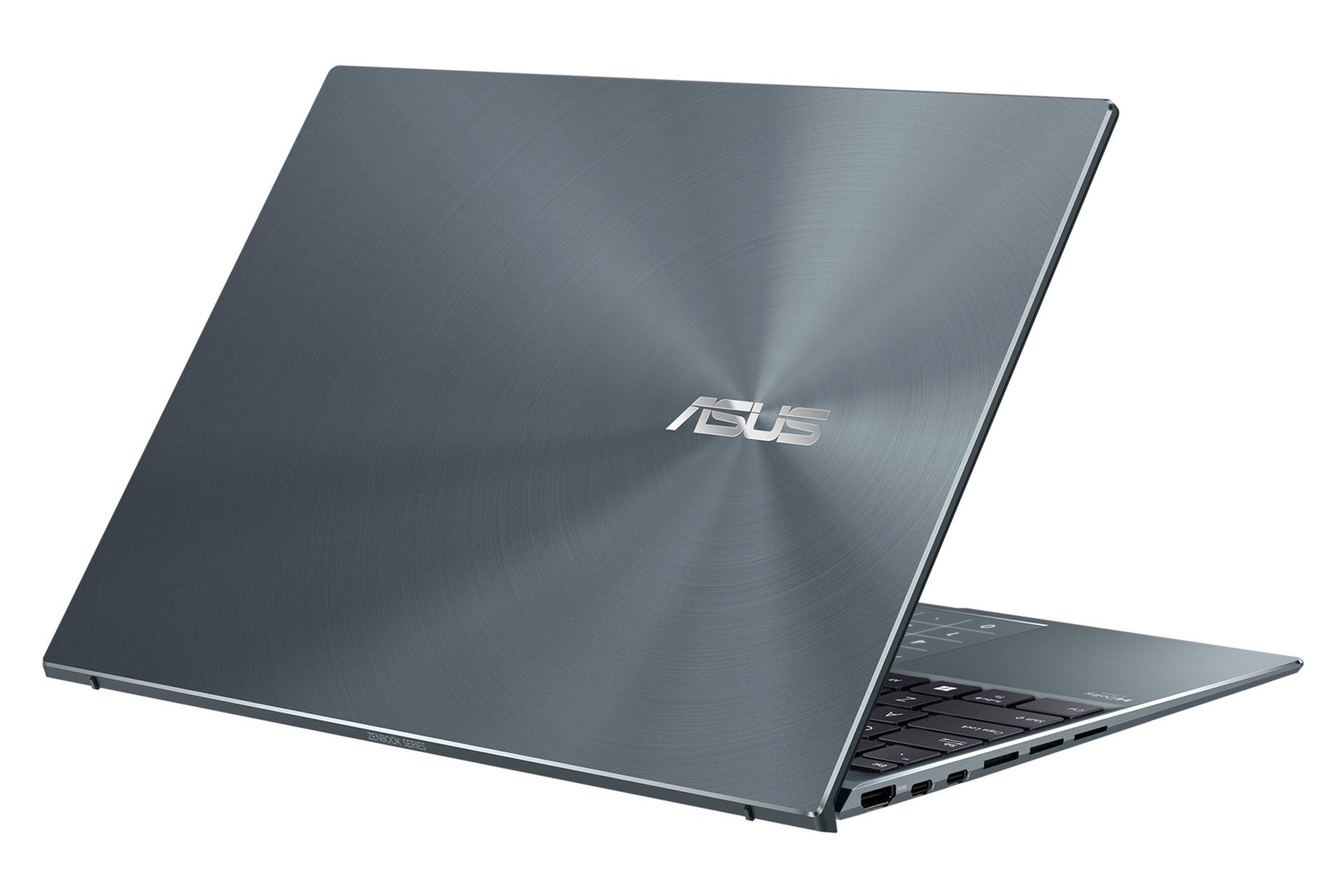 نمای نیمرخ پشت لپ تاپ ایسوس ذن بوک UX5401ZA