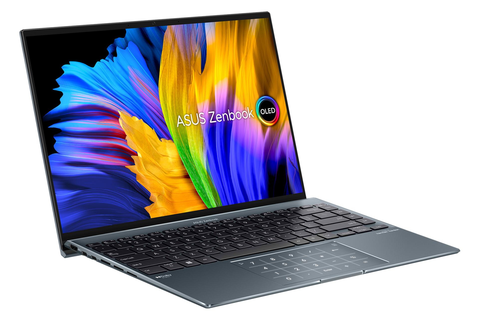 نمای نیمرخ چپ لپ تاپ ایسوس ذن بوک UX5401ZA