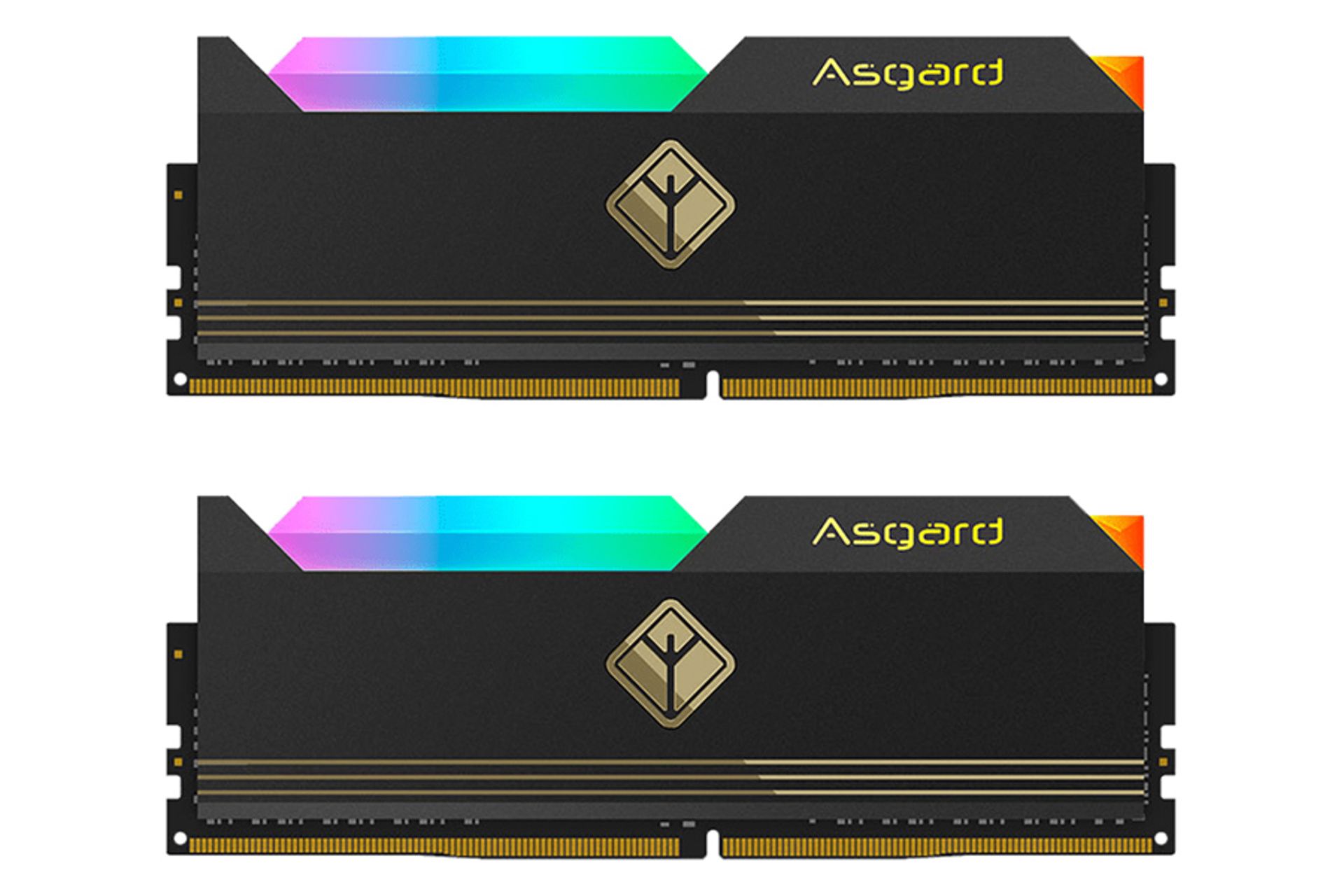 نمای روبروی رم ازگارد Aesir ظرفیت 32 گیگابایت (2x16) از نوع DDR5-4800