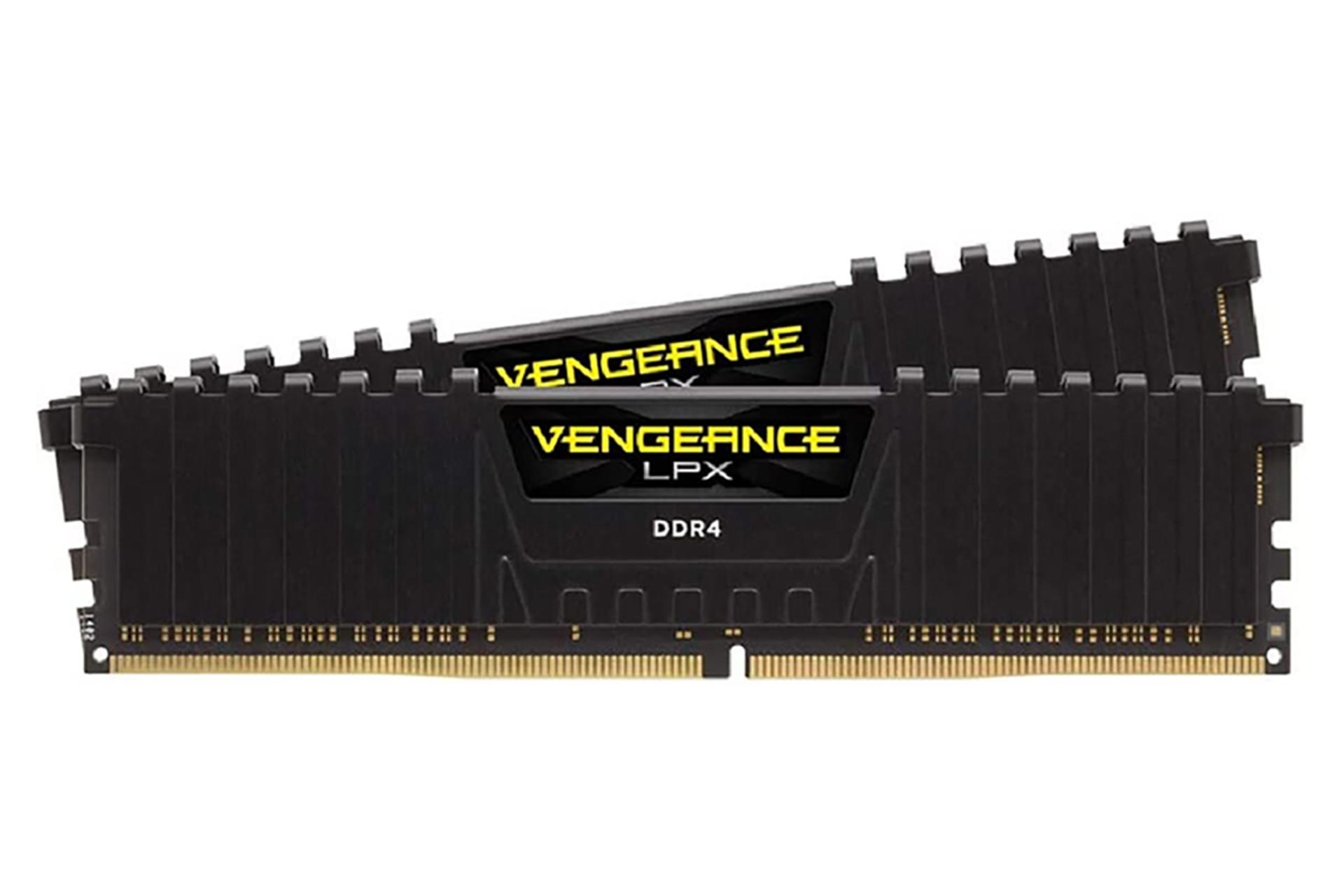 مرجع متخصصين ايران نماي جلو رم كورسير VENGEANCE LPX ظرفيت 32 گيگابايت (2x16) از نوع DDR4-4000