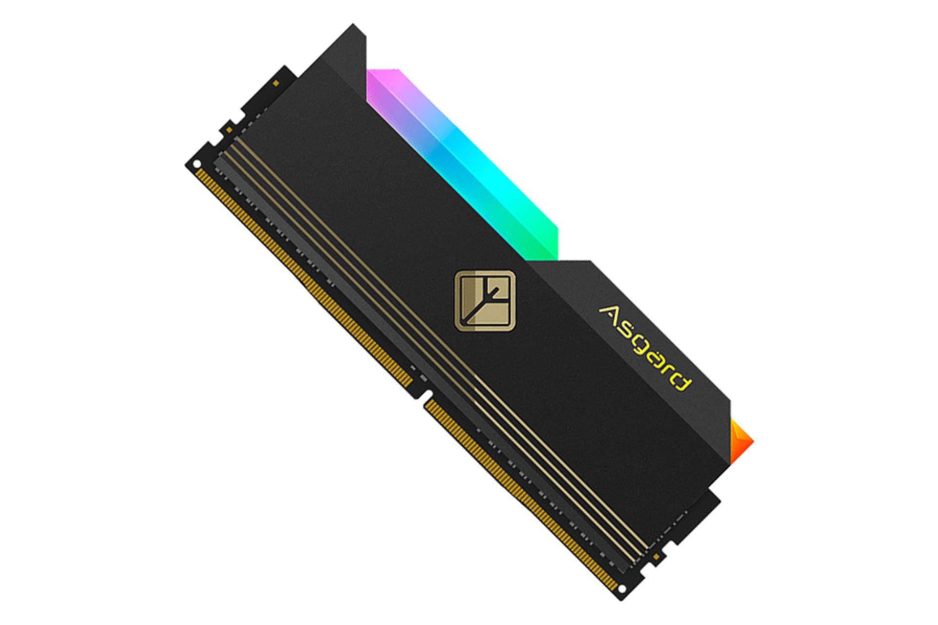 نمای جلوی رم ازگارد Aesir ظرفیت 32 گیگابایت (2x16) از نوع DDR5-4800 بصورت مورب