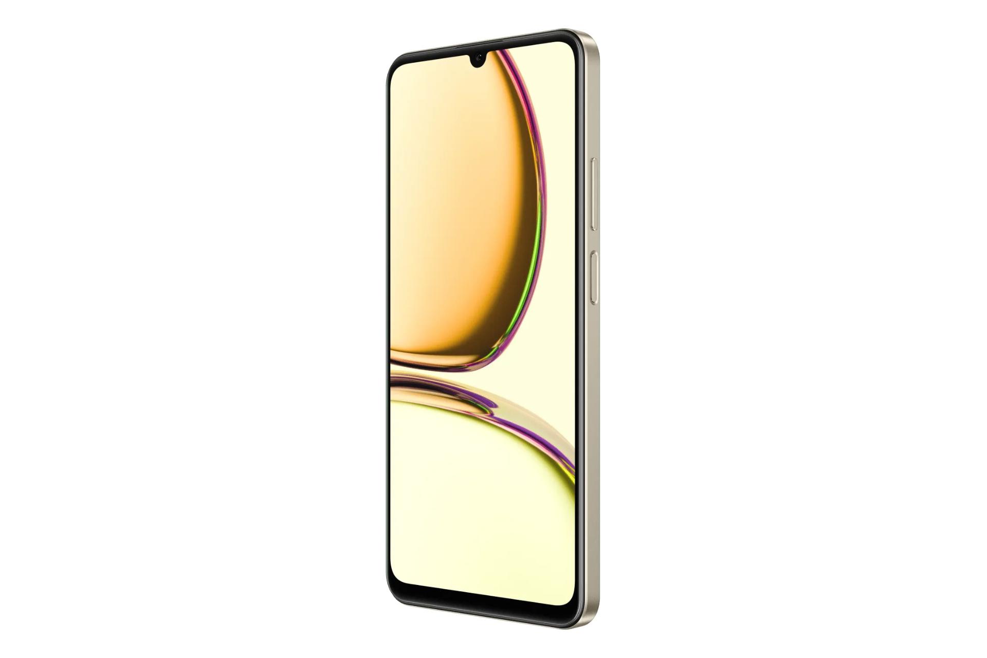 پنل جلو گوشی موبایل ریلمی C53 نسخه هند / Realme C53 India طلایی