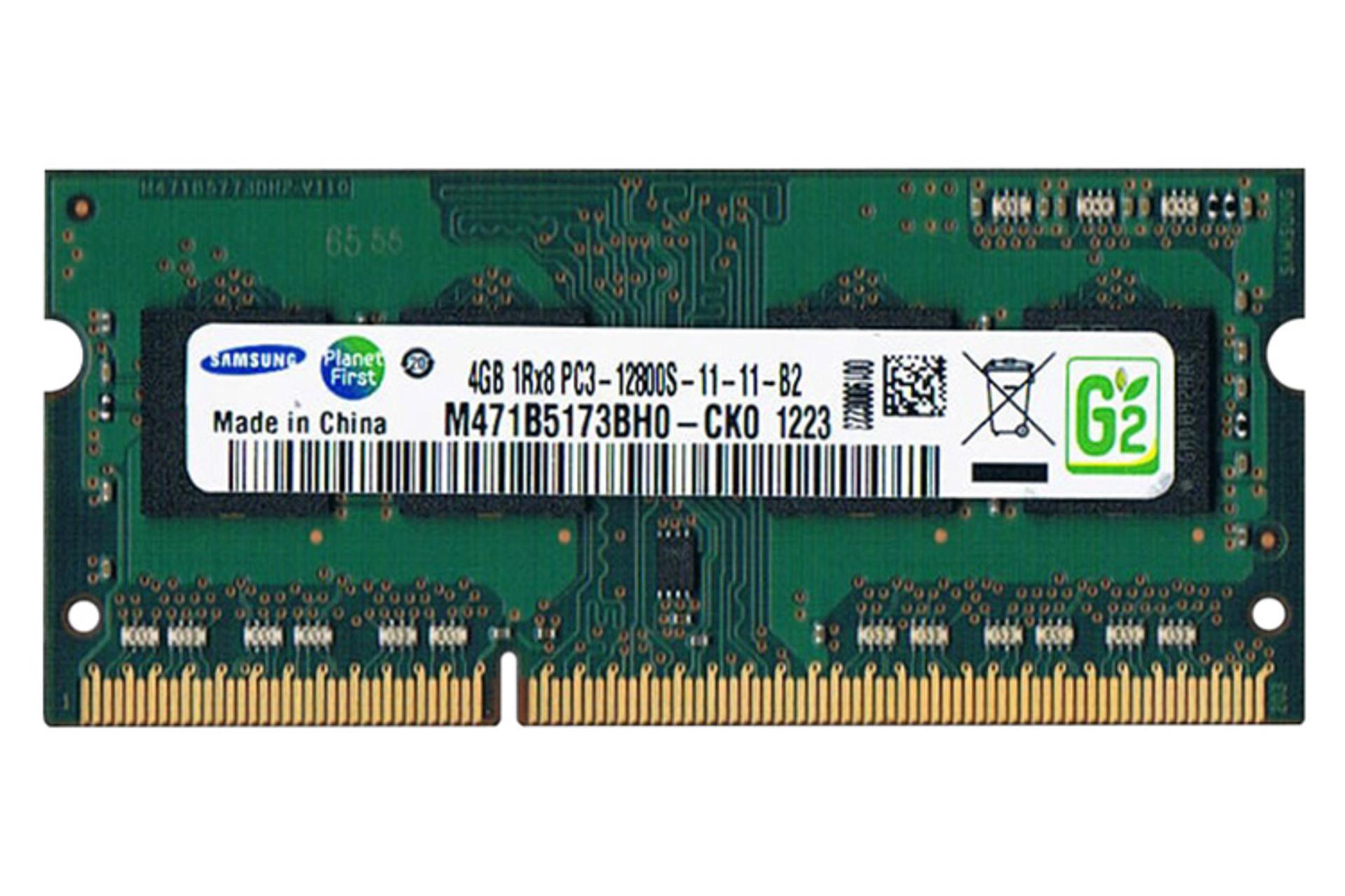 رم سامسونگ Samsung M471B5173BH0-CK0 4GB DDR3-1600 CL11