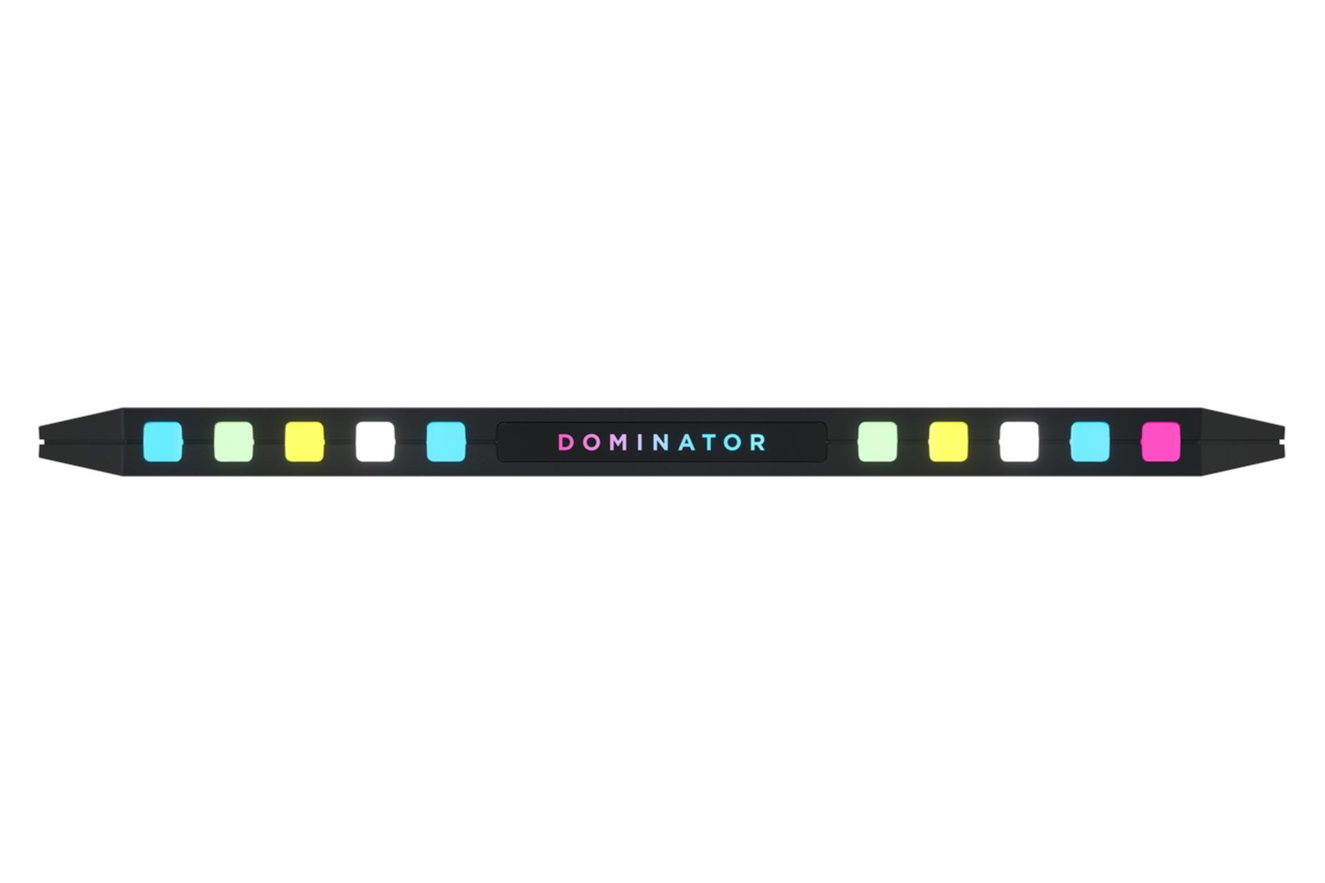 نمای بالایی رم کورسیر Corsair DOMINATOR PLATINUM RGB 32GB (2x16) DDR5-6000 CL30
