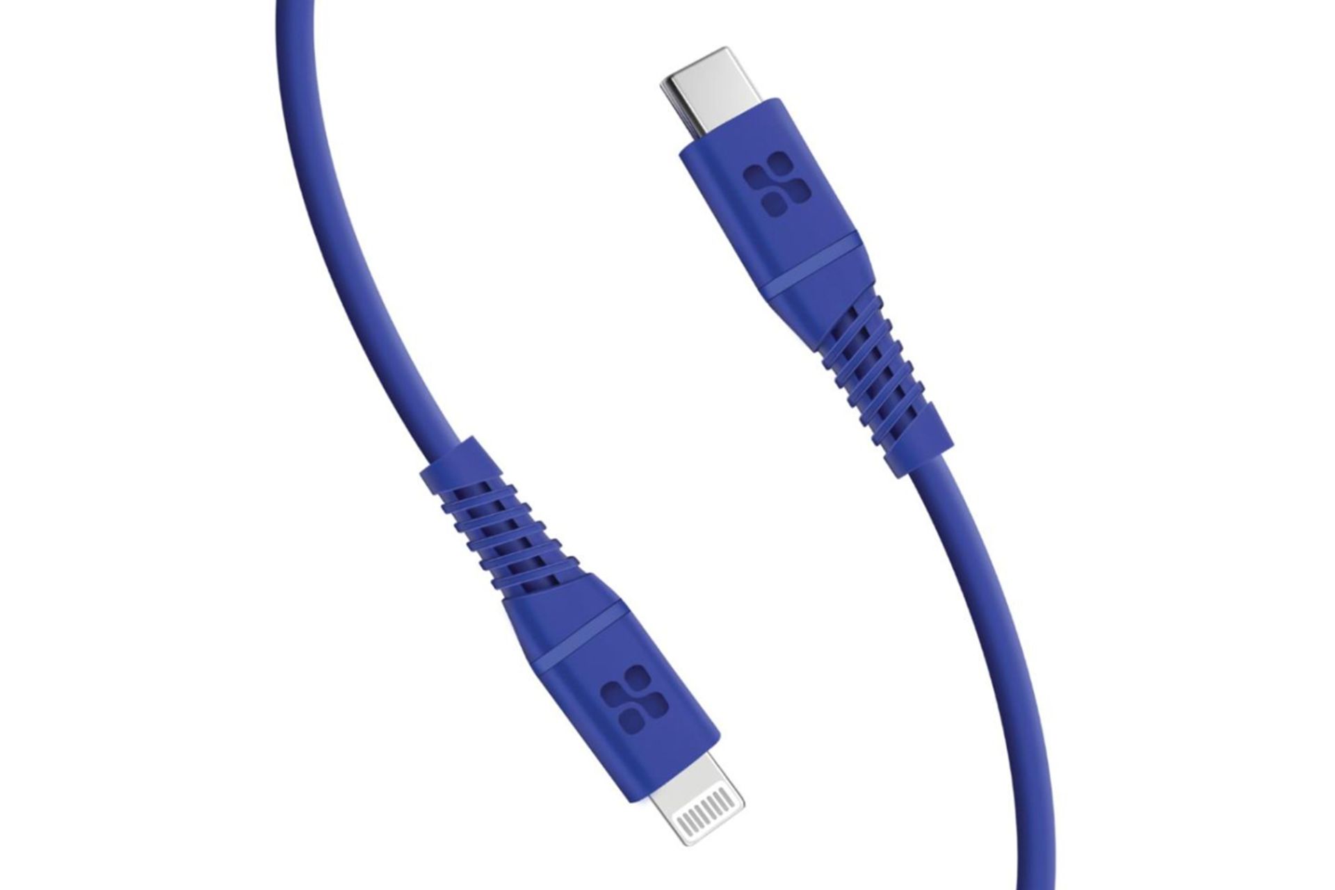 کابل شارژ USB پرومیت Type-C به Lightning مدل PowerLine-Ci120 با طول 1.2 متر آبی