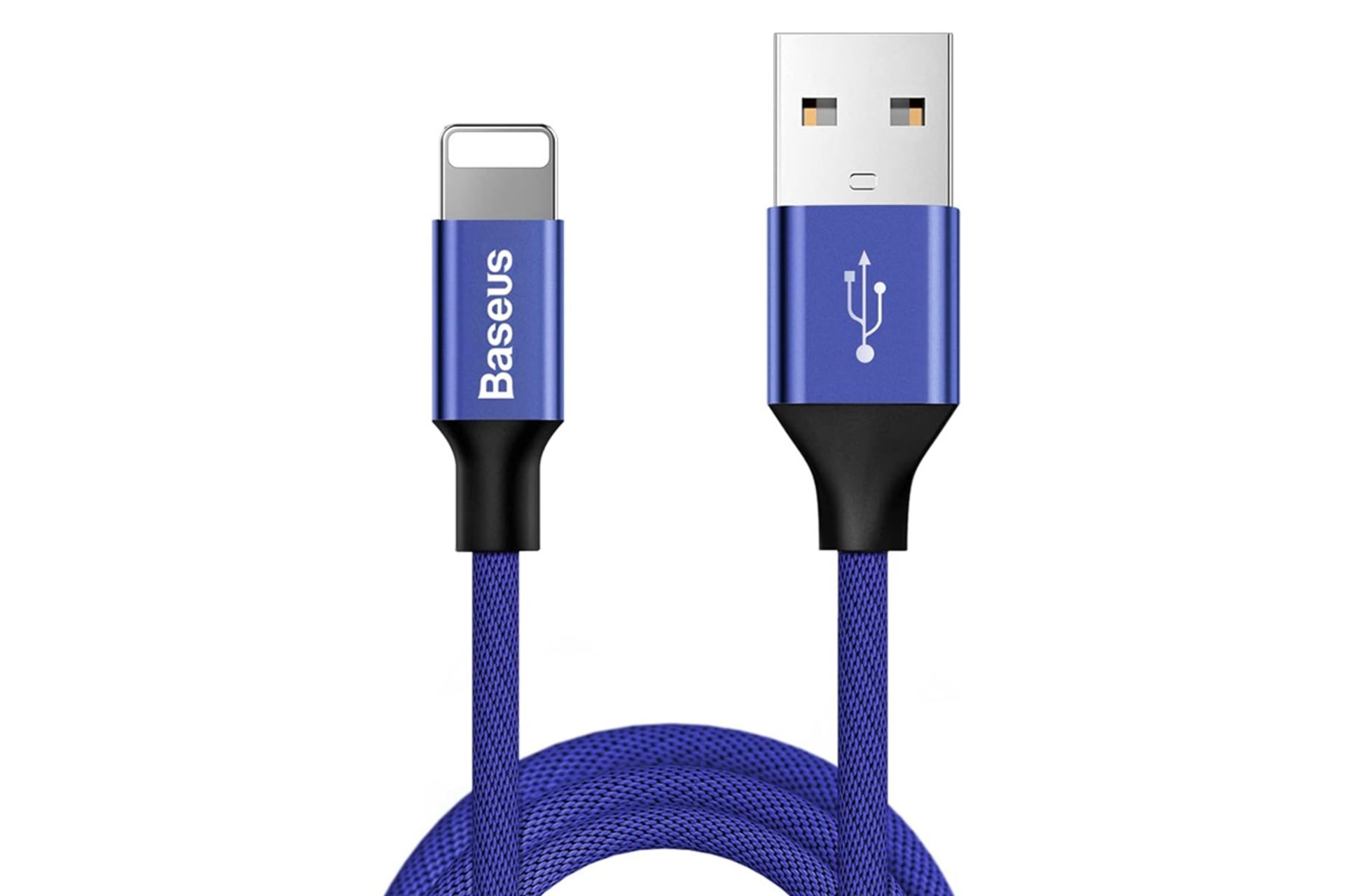کابل شارژ USB باسئوس Type-A به Lightning مدل Yiven با طول 1.8 متر آبی