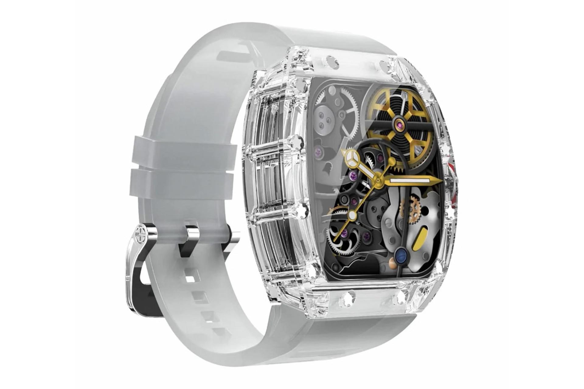 نمای کناری ساعت هوشمند گرین لیون Green Lion Carlos Santos