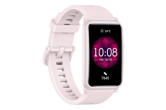 نمای چپ ابزار پوشیدنی آنر واچ ای اس Honor Watch ES صورتی