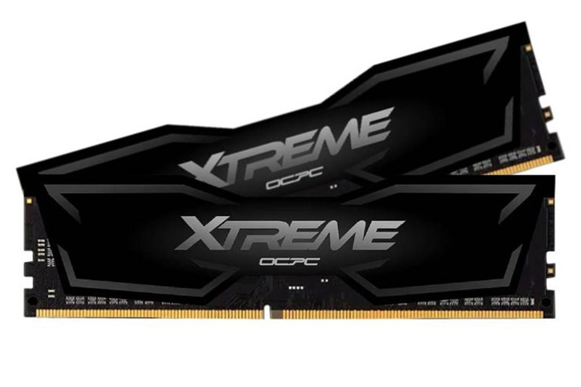 نمای رم او سی پی سی XTREME ظرفیت 16 (2x8) گیگابایت از نوع DDR4-3200