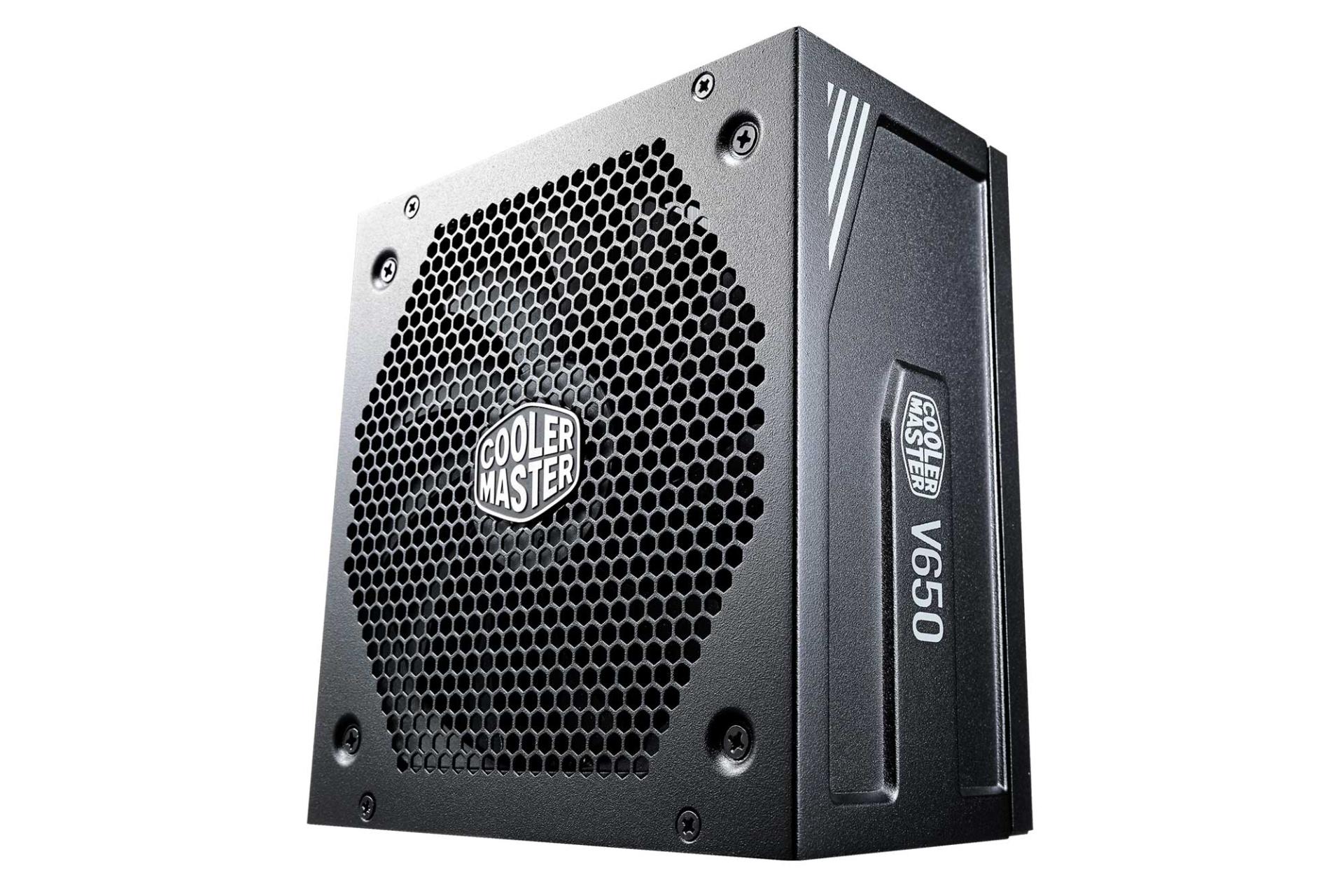 ابعاد پاور کامپیوتر کولر مستر Cooler Master V650 GOLD-V2 با توان 650 وات