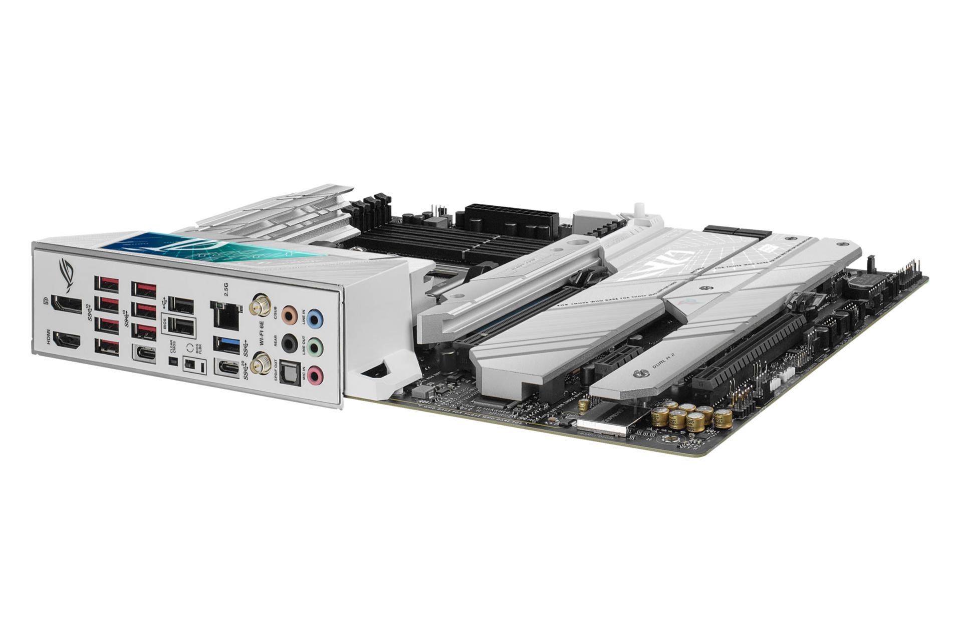 درگاه‌های مادربرد ایسوس ASUS ROG STRIX X670E-A GAMING WIFI