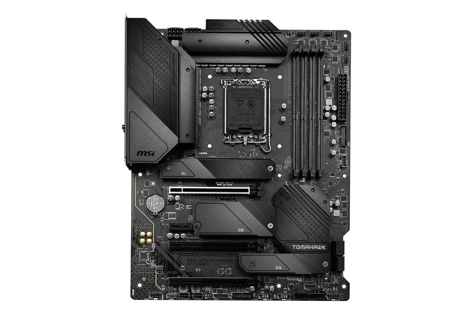 قیمت مادربرد ام اس آی MSI MAG H670 TOMAHAWK WIFI DDR4 در زوبین