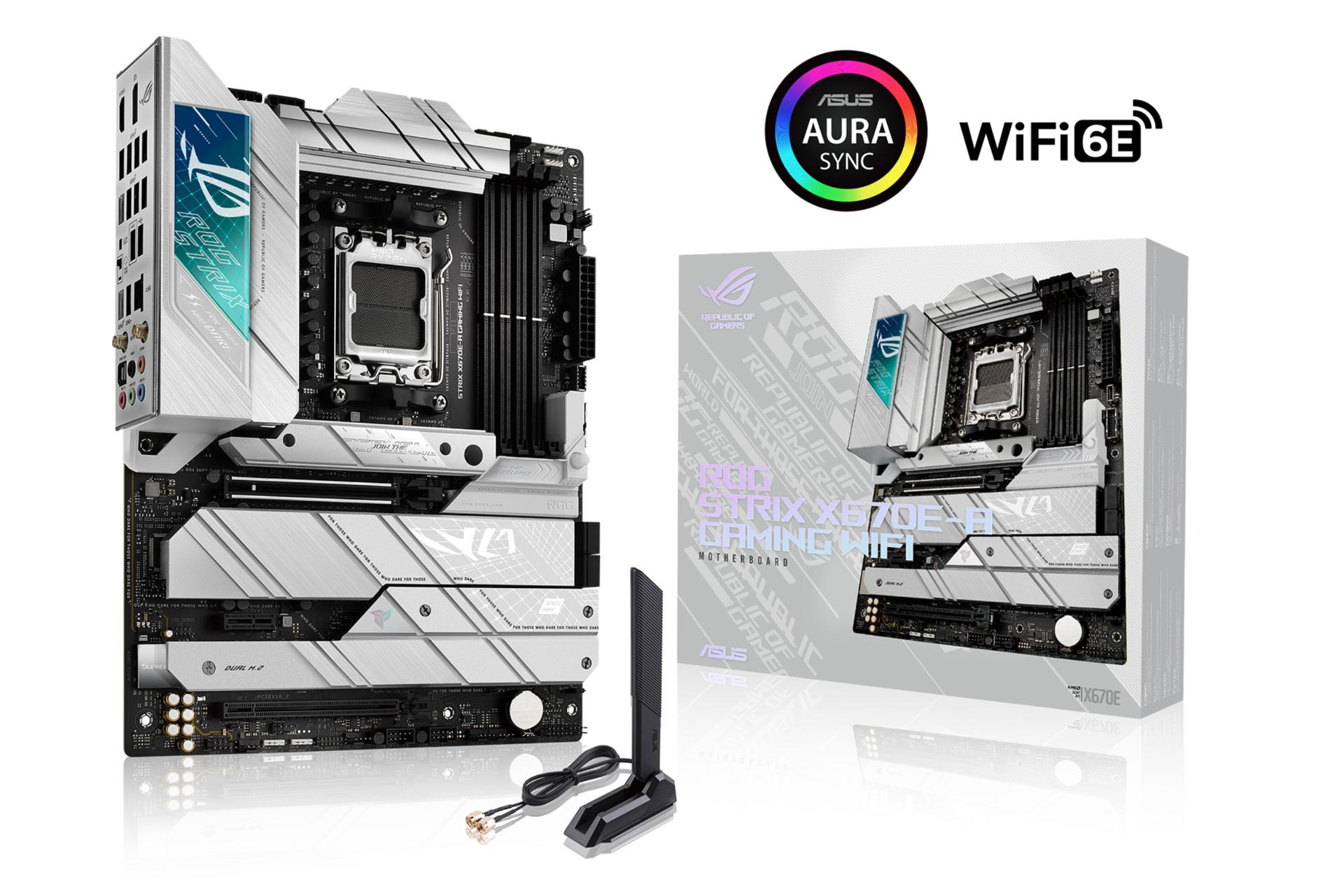 بسته بندی مادربرد ایسوس ASUS ROG STRIX X670E-A GAMING WIFI