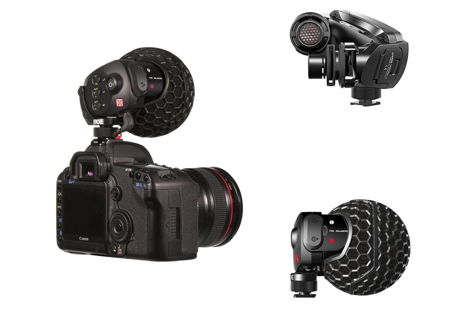 طراحی میکروفون رود Rode Stereo VideoMic X