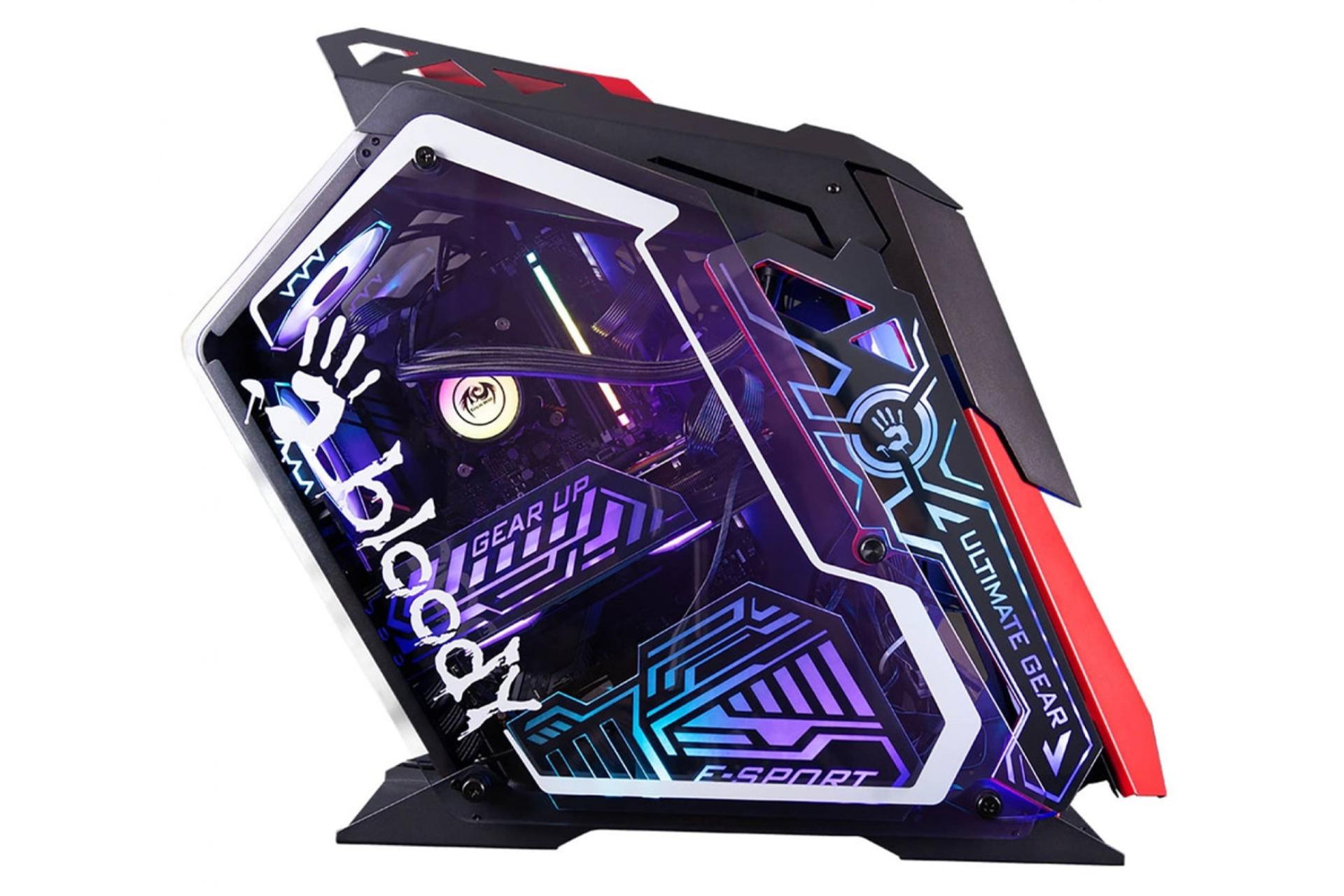 کیس کامپیوتر ای فورتک A4TECH Bloody GH-30 ROGUE نمای کنار