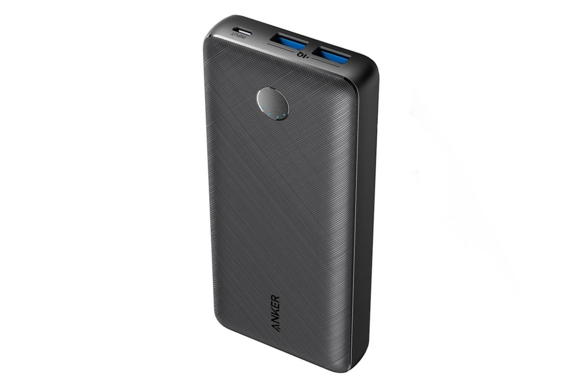 درگاه پاور بانک انکر A1363 PowerCore با ظرفیت 20000mAh میلی آمپر Anker A1363 PowerCore 20000mAh