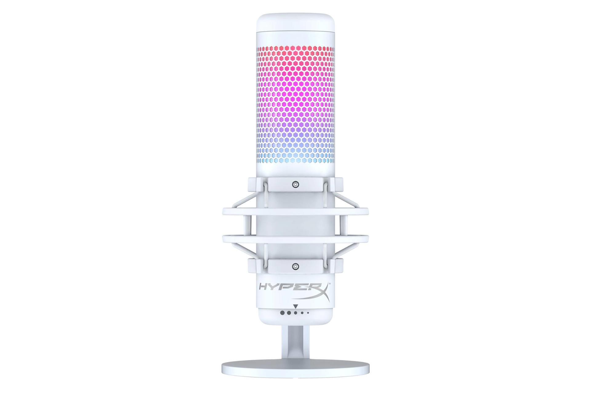 میکروفون هایپر ایکس HyperX QuadCast S سفید
