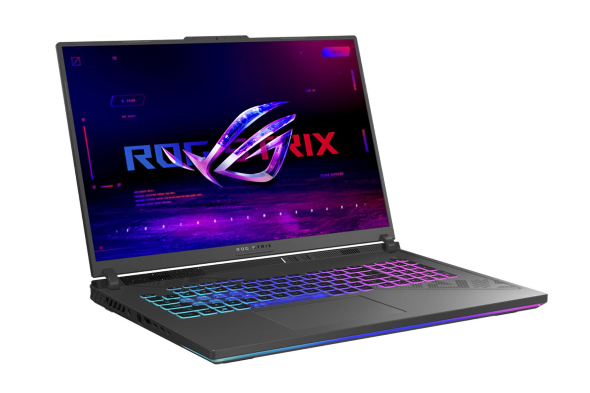 لپ تاپ ایسوس ASUS ROG Strix G18 G814JI نمای چپ