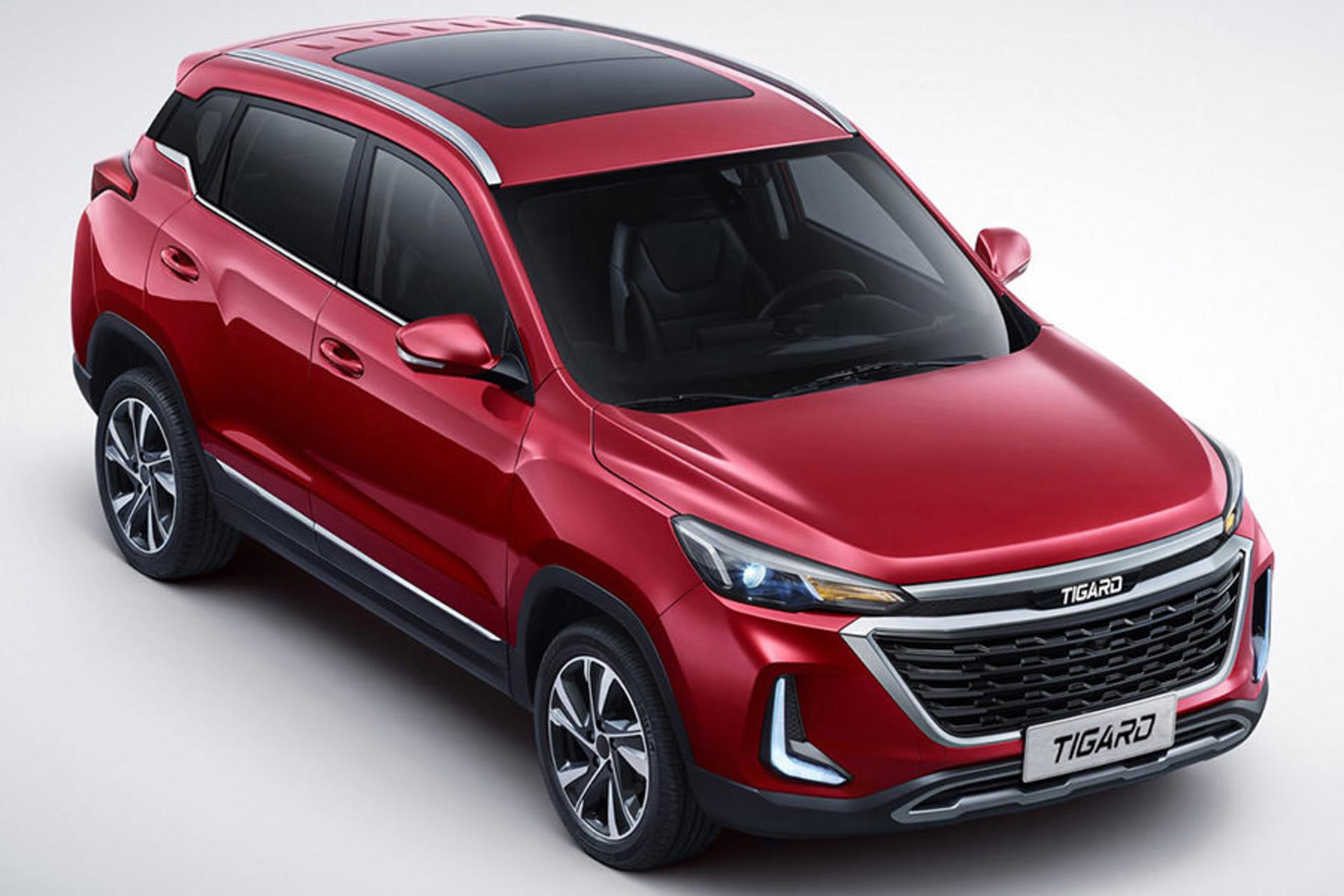 خودرو بایک تیگارد BAIC Tigard X35 نمای جلو