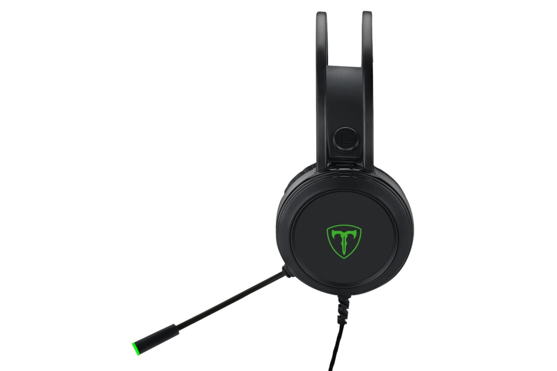 نمای جانبی هدست گیمینگ تی دگر T-DAGGER Ural T-RGH202