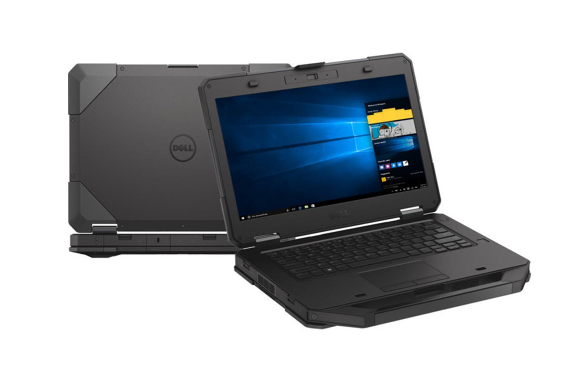 لپ تاپ دل Dell Latitude 14 Rugged 5414 نمای جلو و پشت