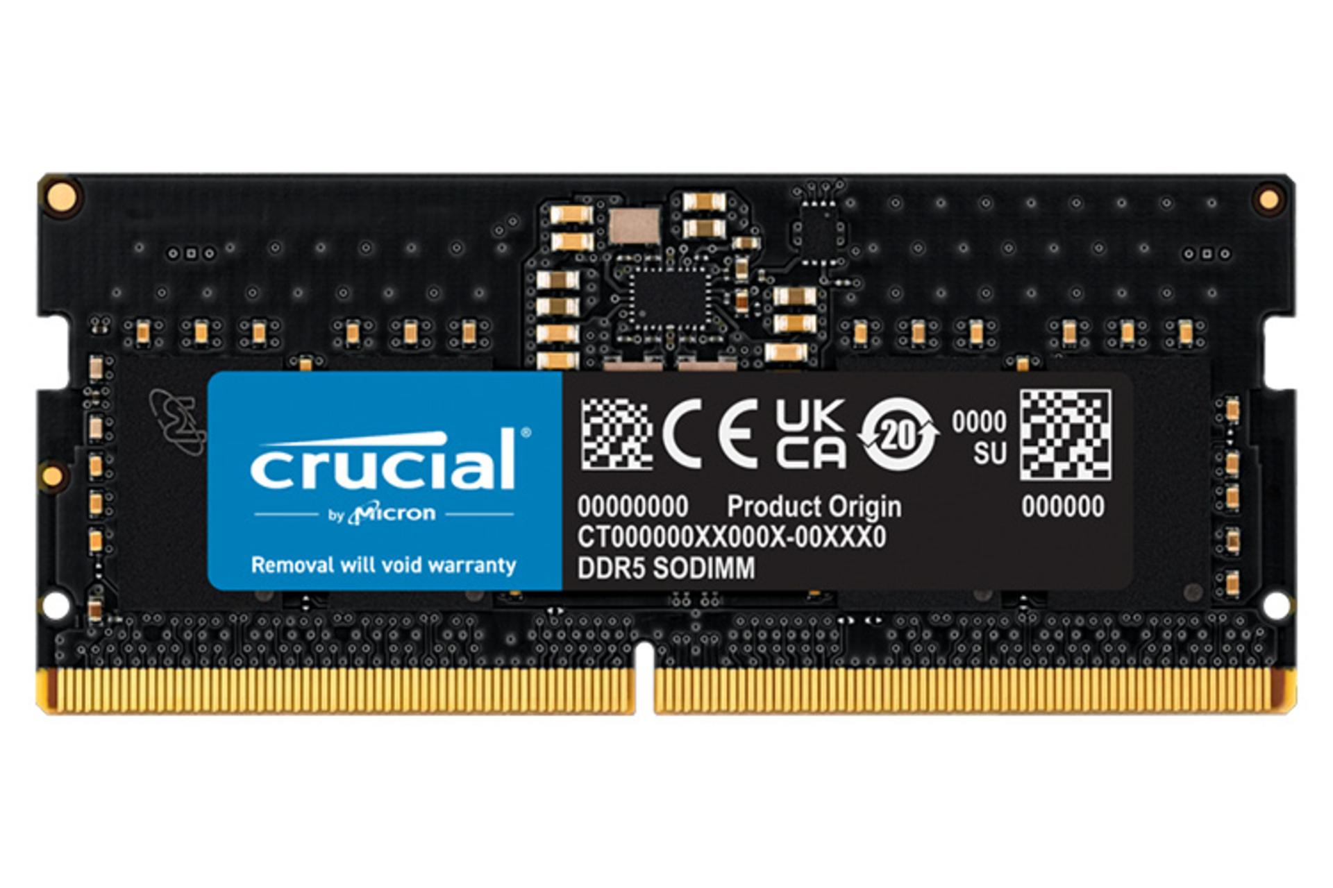 رم کروشیال Crucial CT8G48C40S5 8GB DDR5-4800 CL40