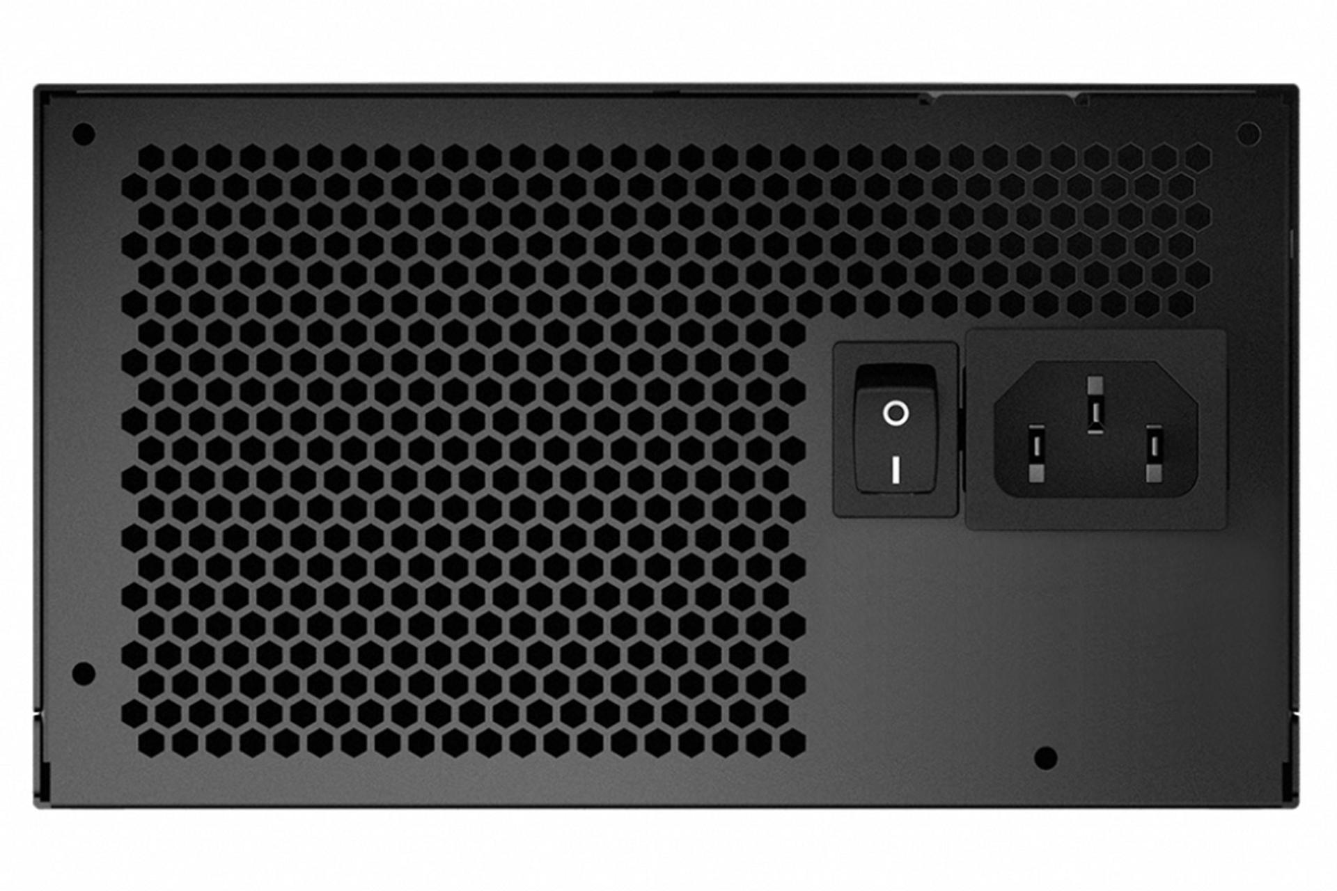  ام اس آی MPG A750GF با توان 750 وات نمای پشت