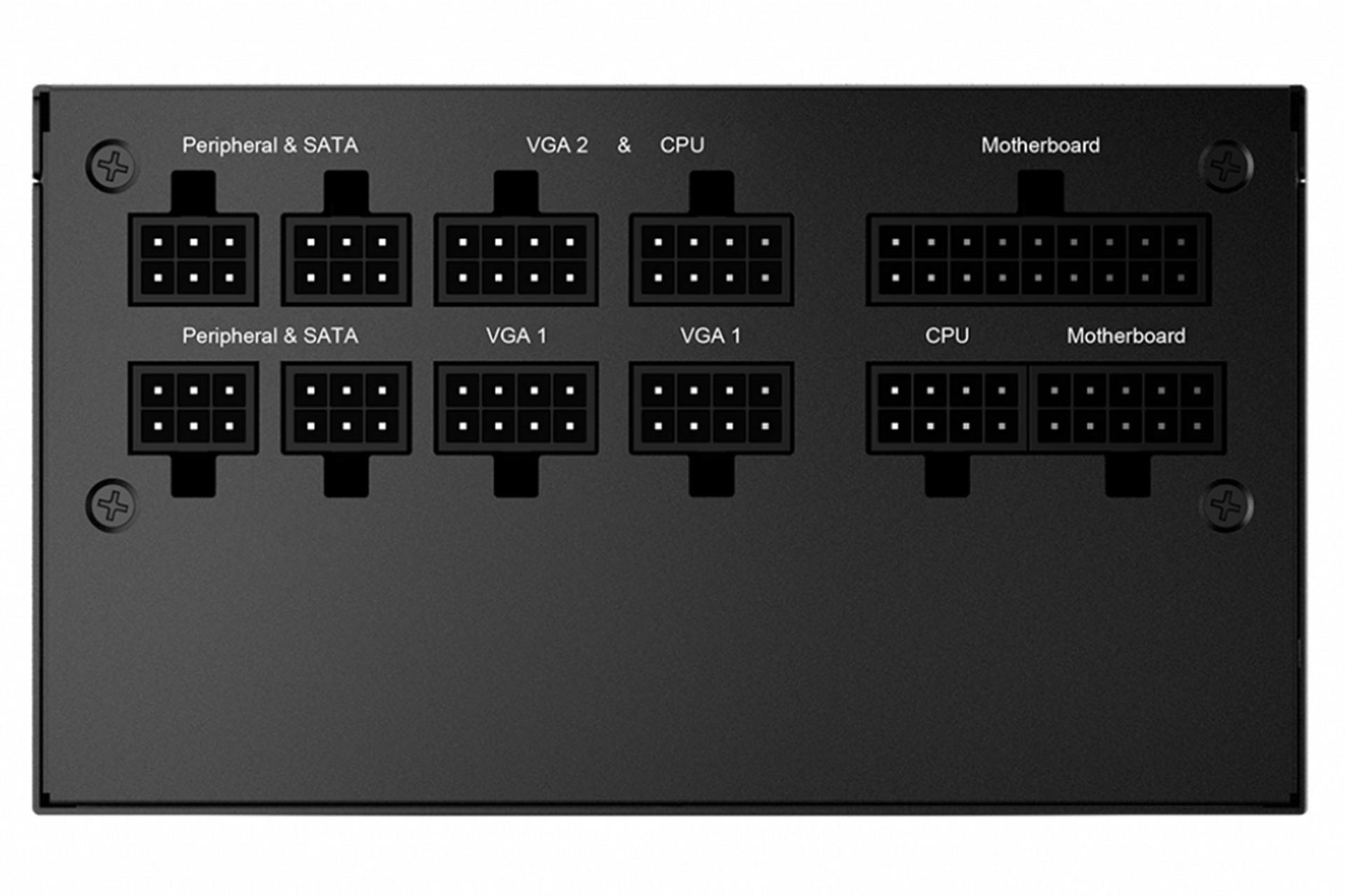 کانکتور ام اس آی MPG A750GF با توان 750 وات