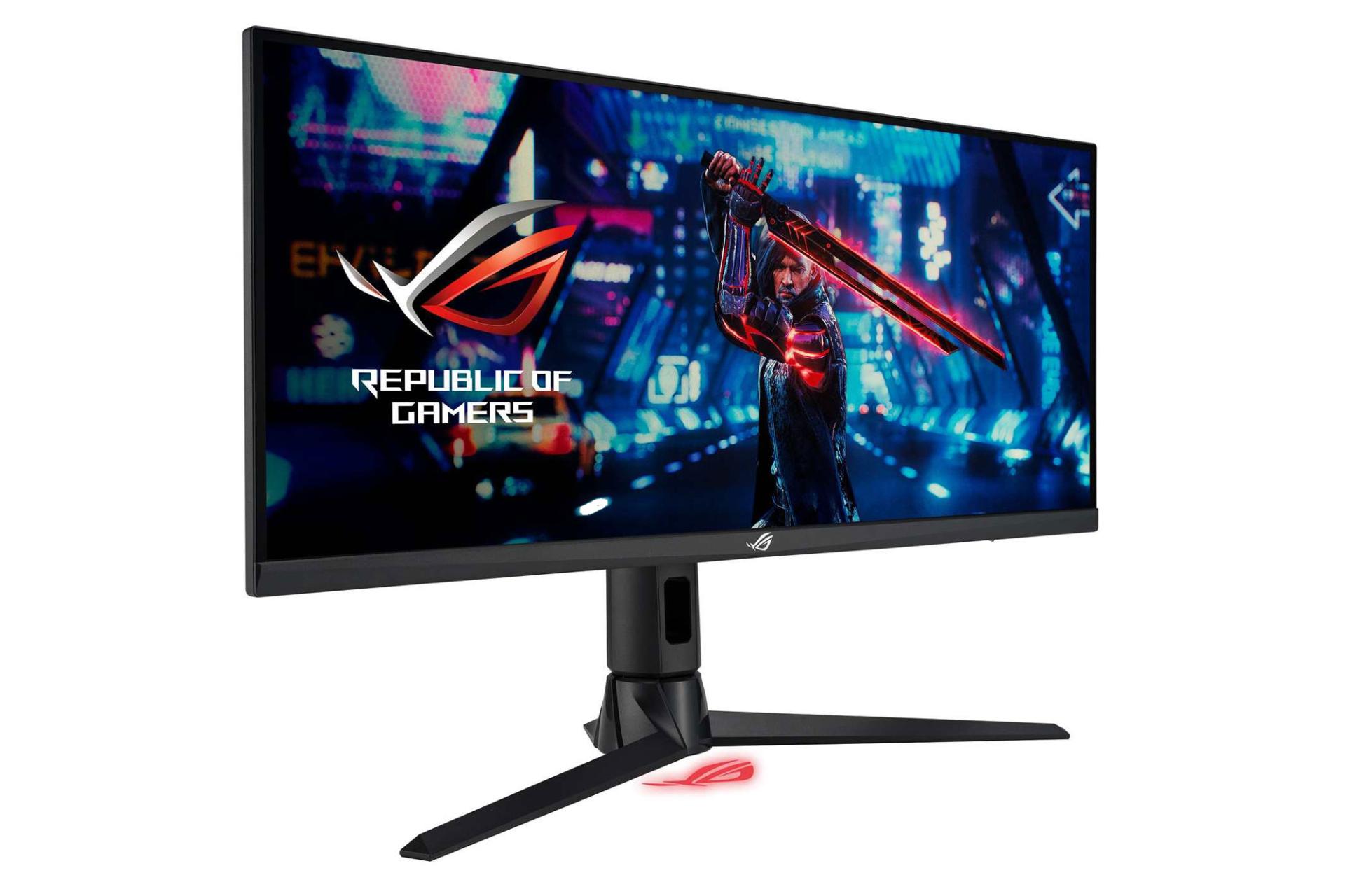 مانیتور ایسوس 29.5 اینچ مدل ROG Strix XG309CM نمای چپ