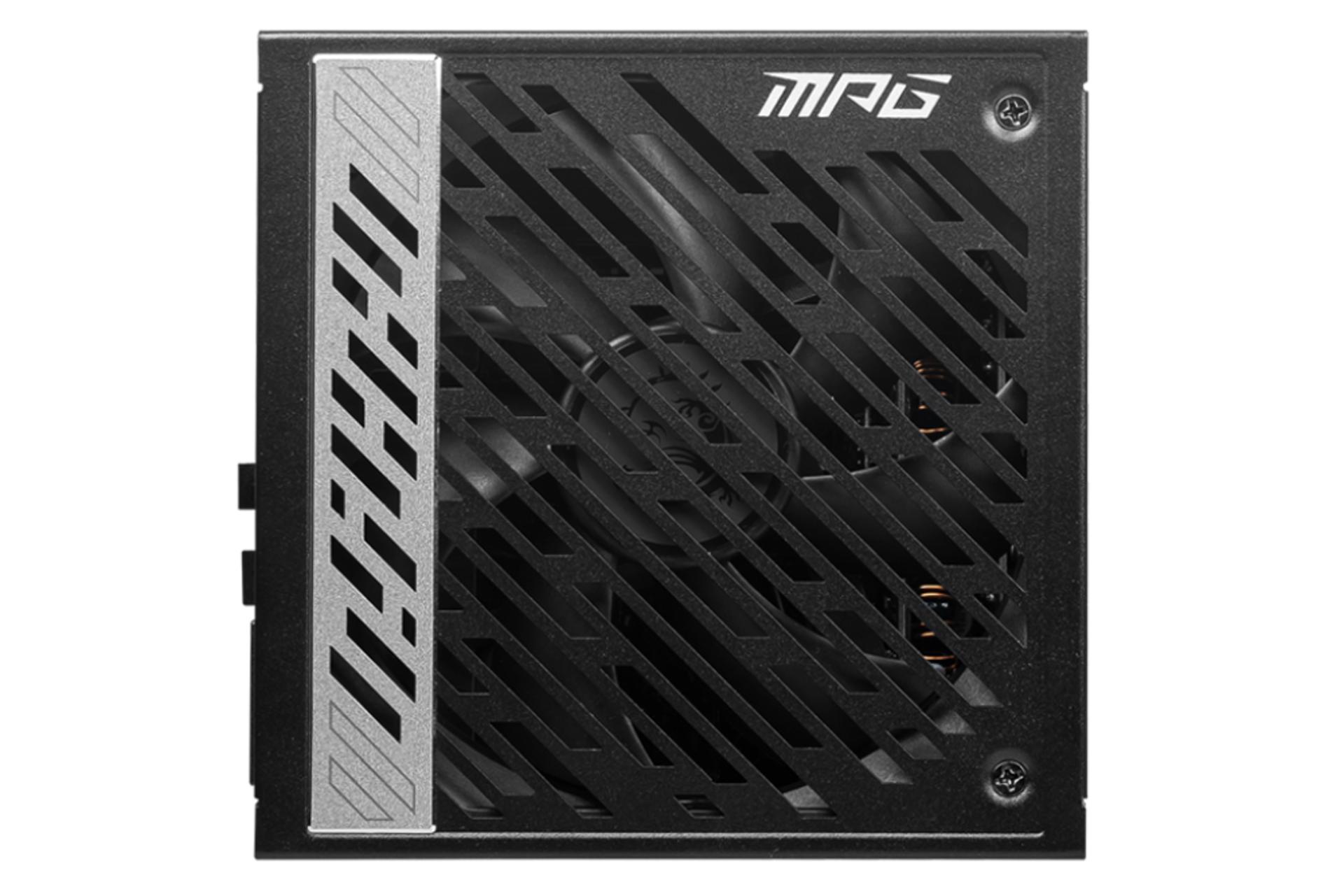 پاور کامپیوتر ام اس آی MSI MPG A1000G با توان 1000 وات نمای بالا