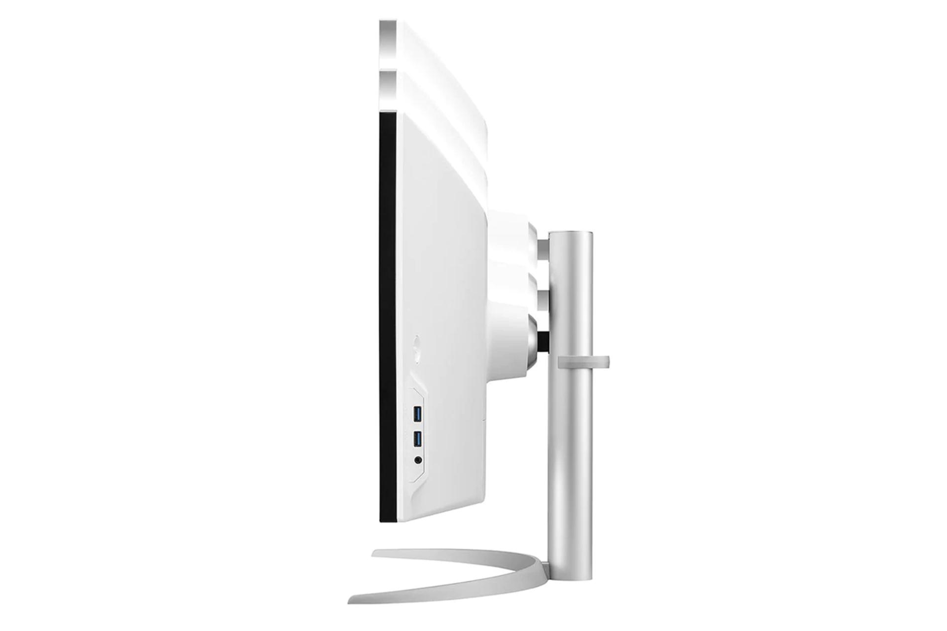 مانیتور ال جی 49 اینچ مدل LG 49WQ95C نمای کنار