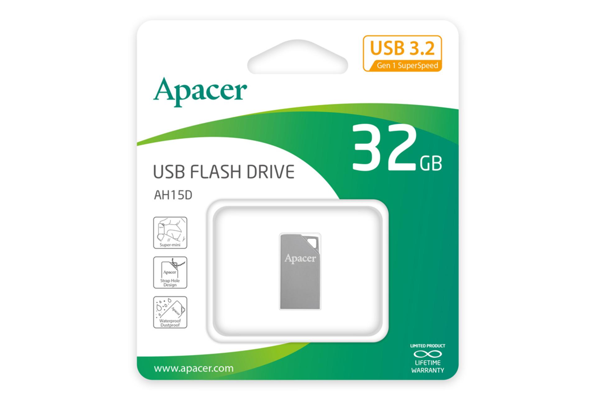 فلش مموری اپیسر مدل AH15D ظرفیت 32 گیگابایت