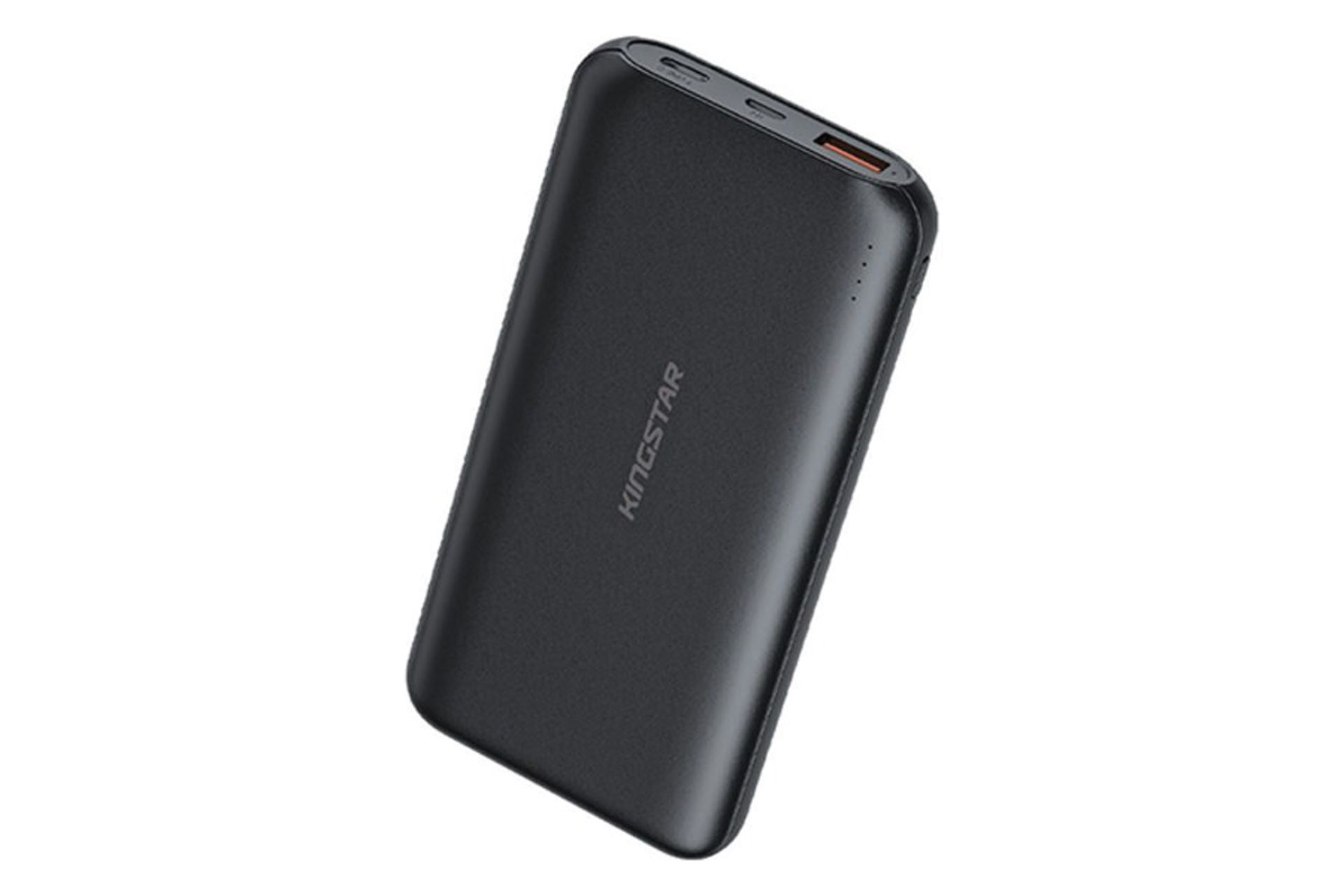 نمای روبرو پاوربانک کینگ استار KP10023PD با ظرفیت 10000 میلی‌آمپر ساعت